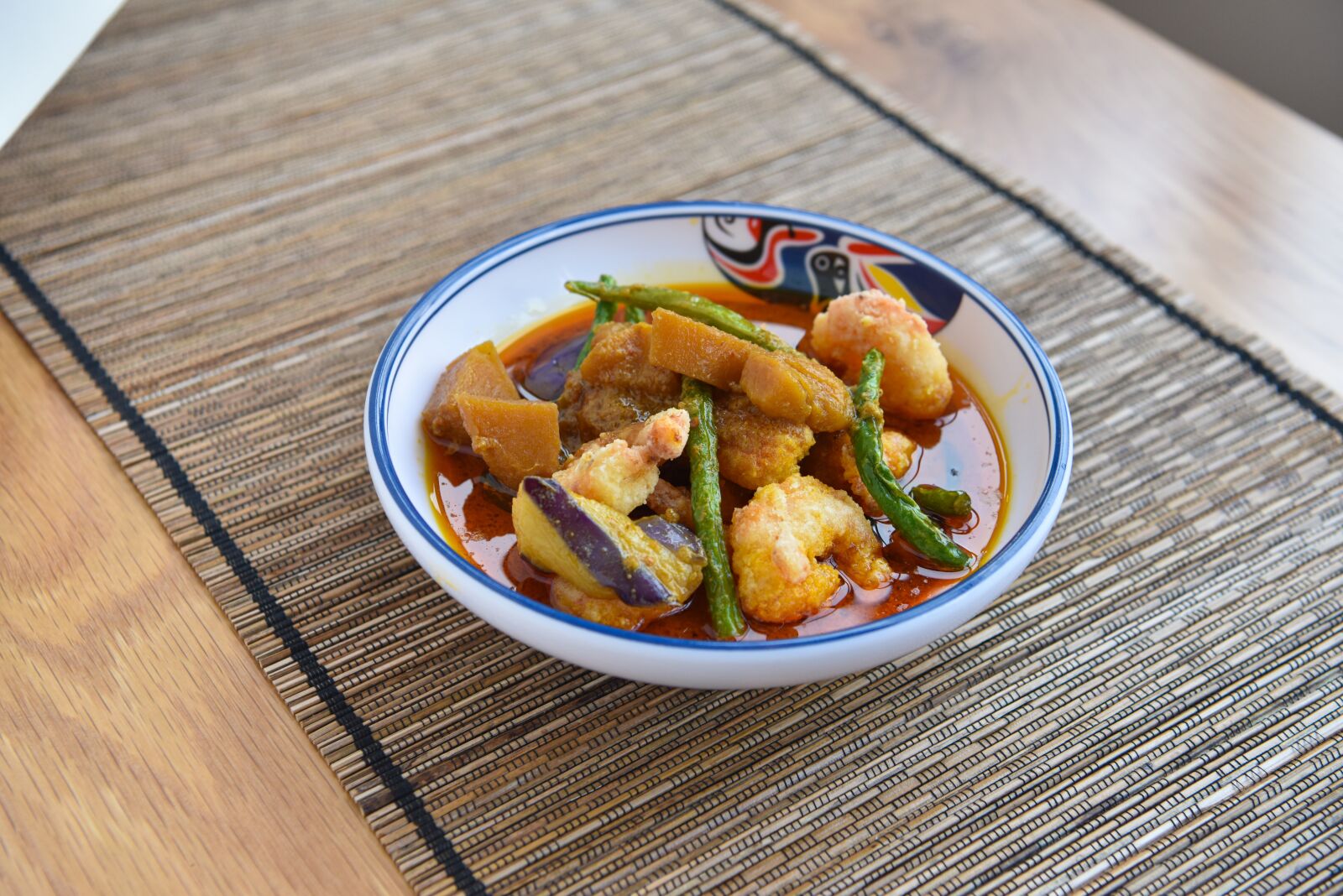 Nikon D810 sample photo. Asian food, curry chicken photography