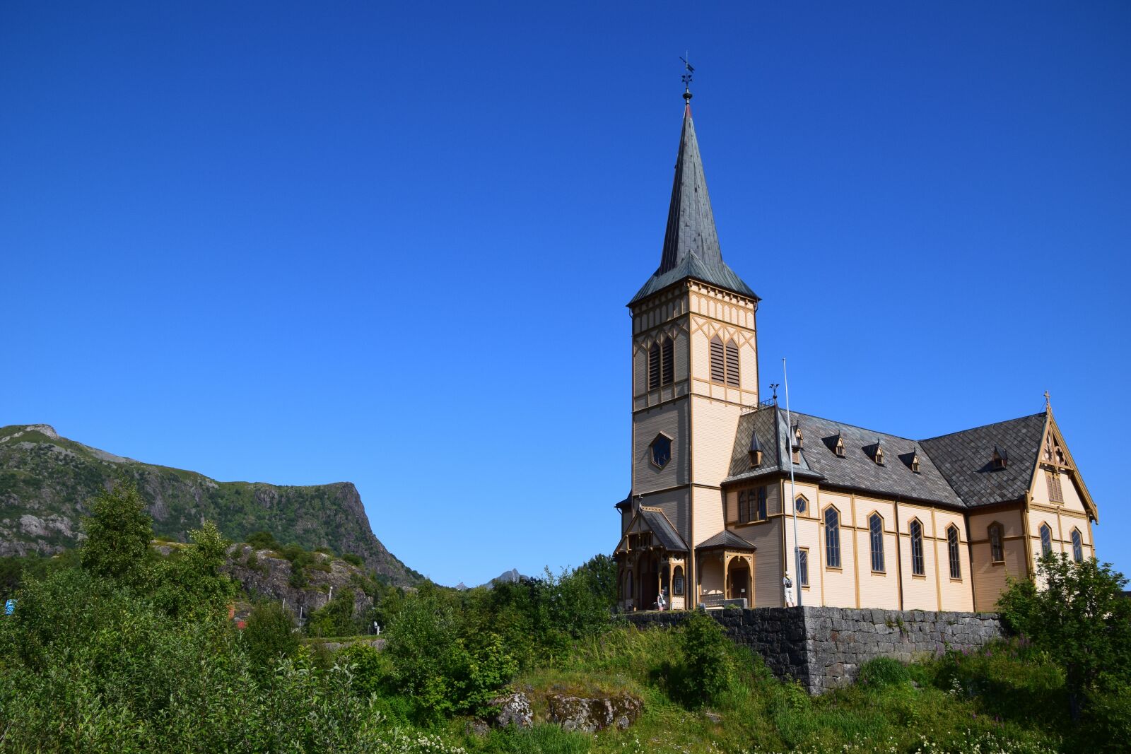 Nikon D5300 sample photo. Church, norway, architecture photography