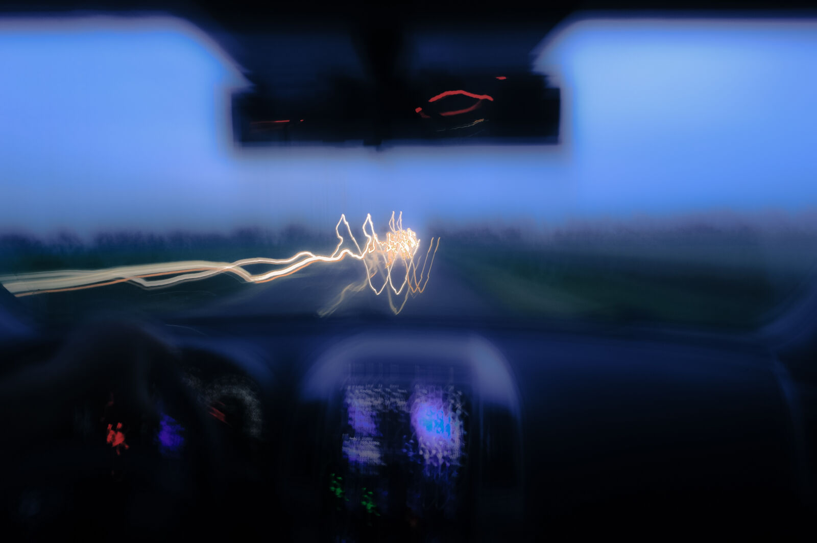 Nikon D5000 sample photo. Abstract, adventure, car, light photography