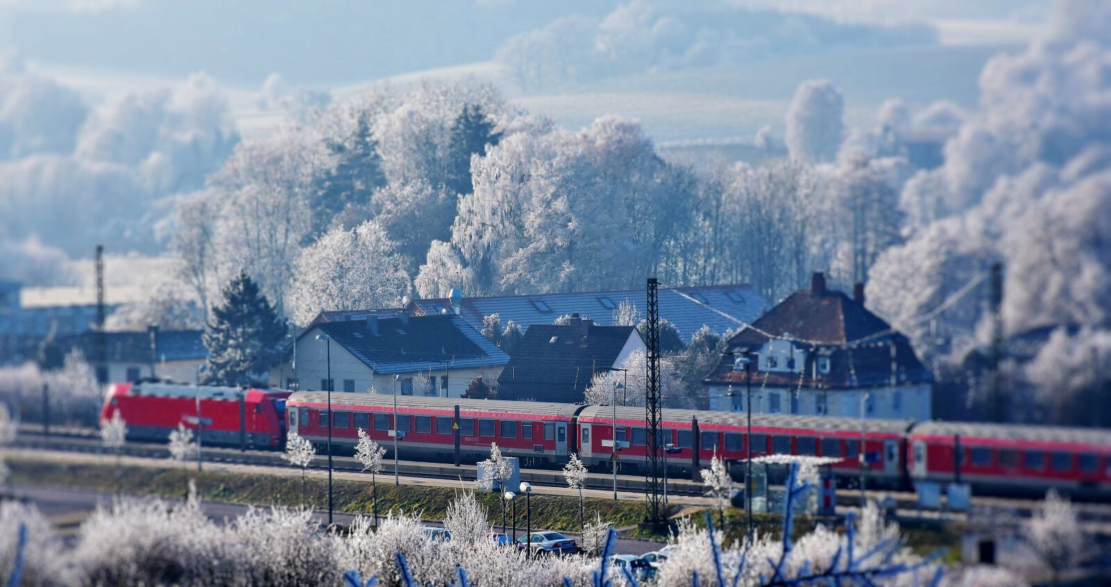 Nikon D7200 sample photo. Train, railway, transport photography