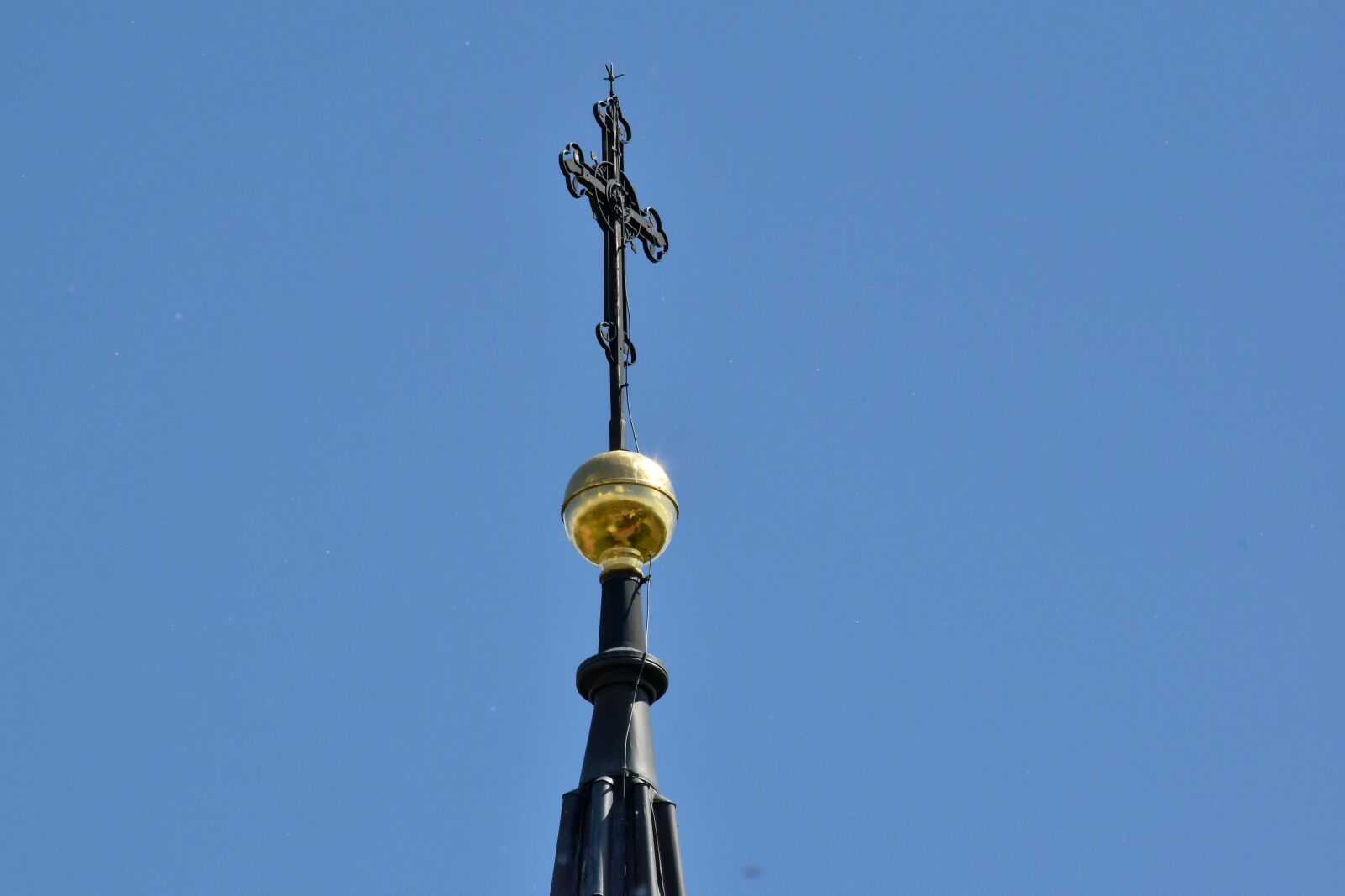 Nikon D5500 sample photo. Church tower, details, sunshine photography