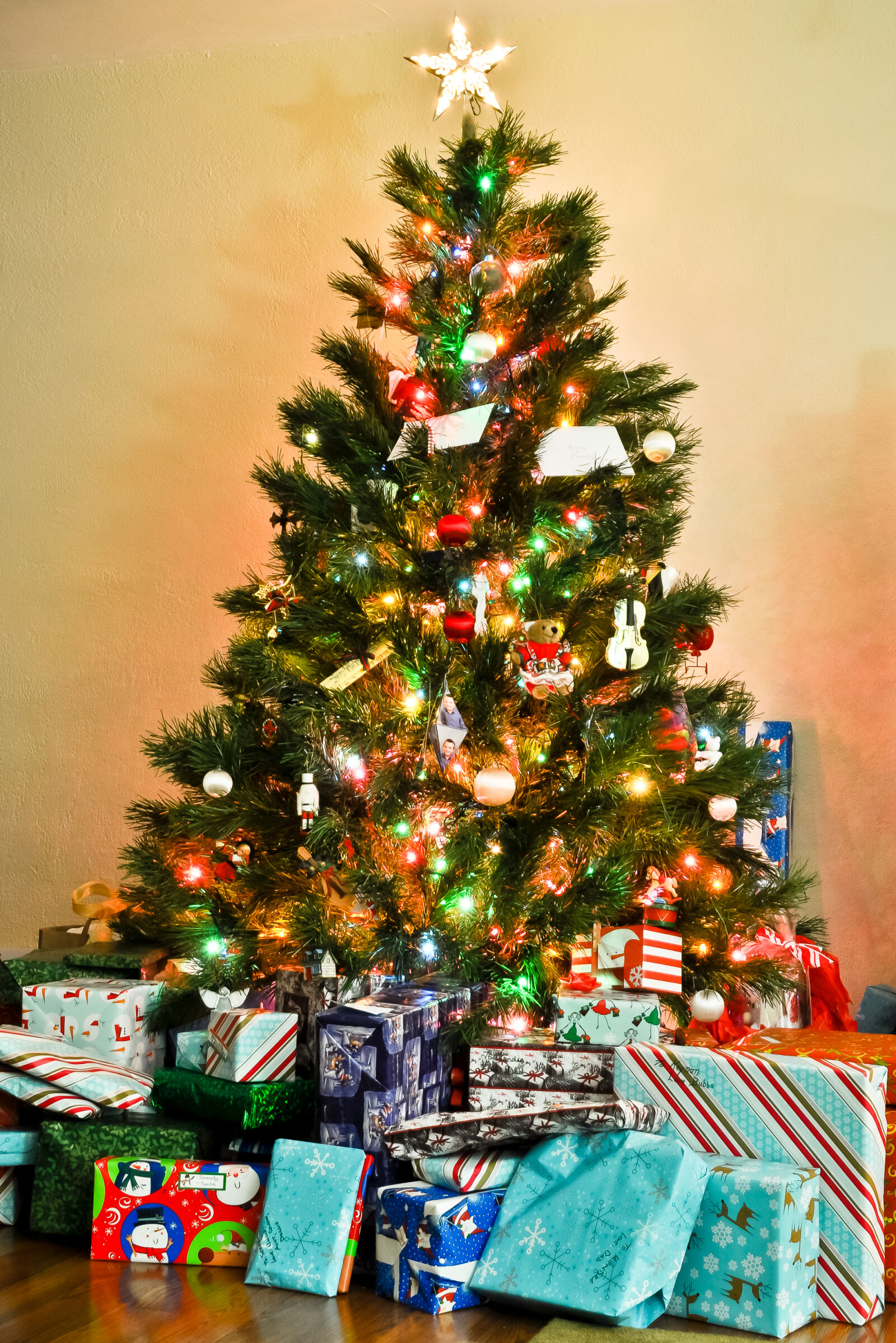 Nikon D5000 sample photo. Christmas, christmas, tree, gifts photography