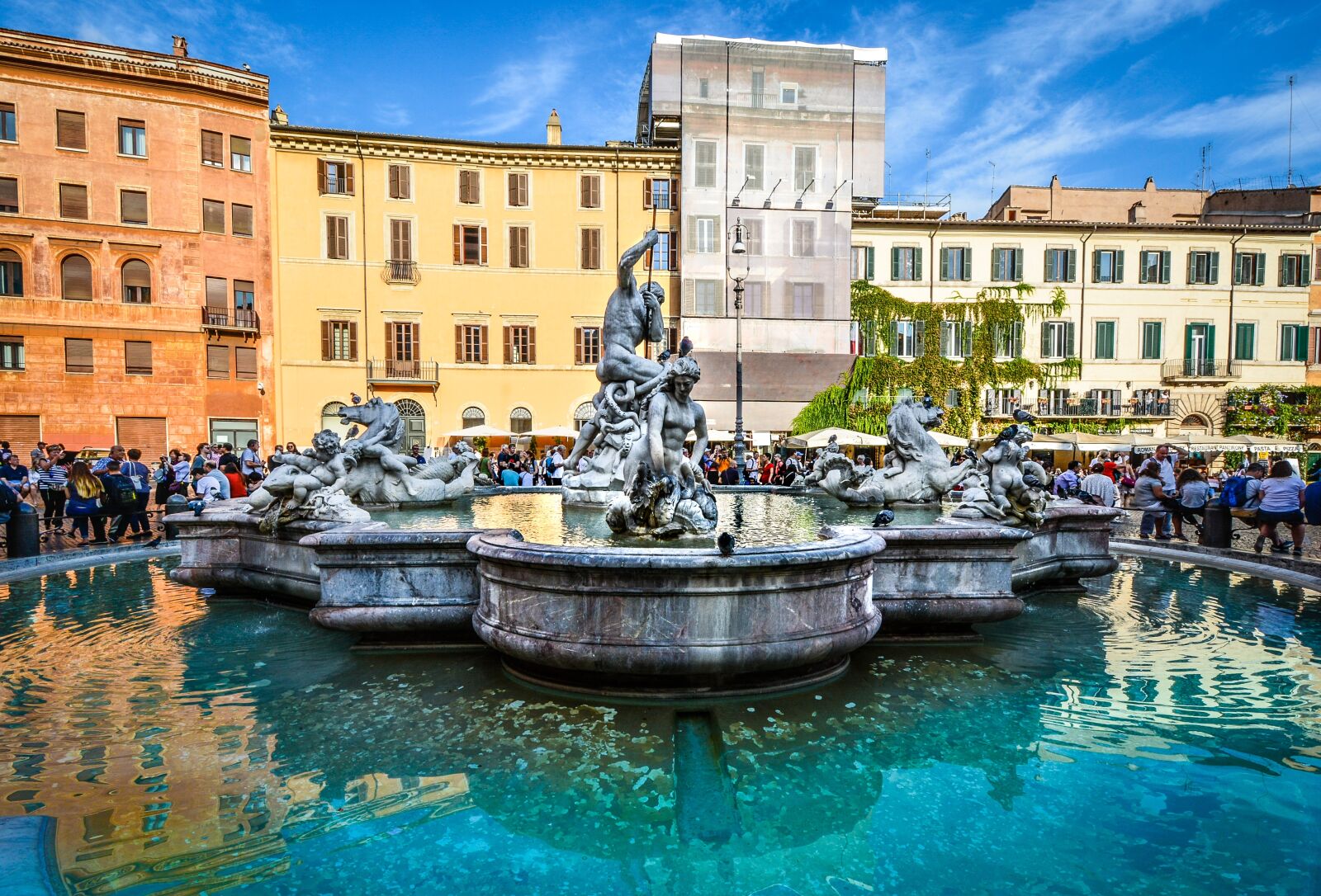Nikon D5200 sample photo. Piazza, navona, fountain photography