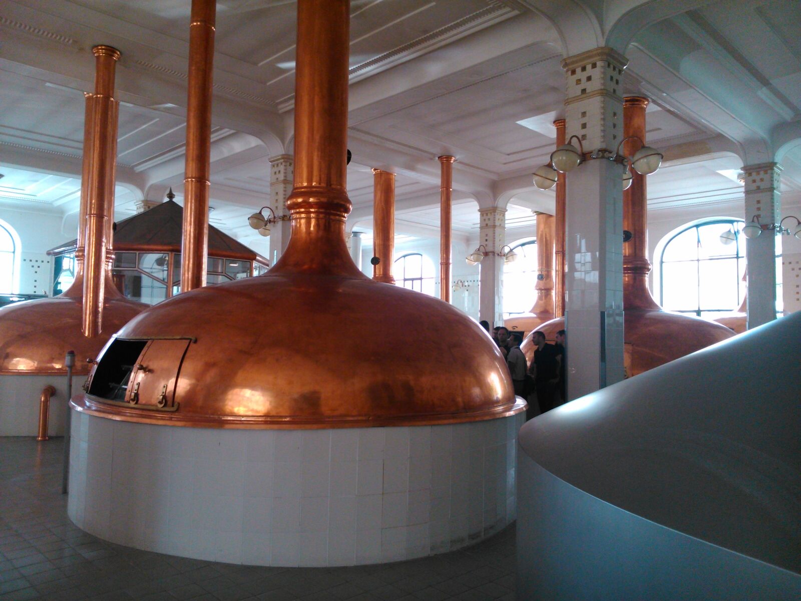 Sony Xperia L sample photo. Brewery, forms, copper photography