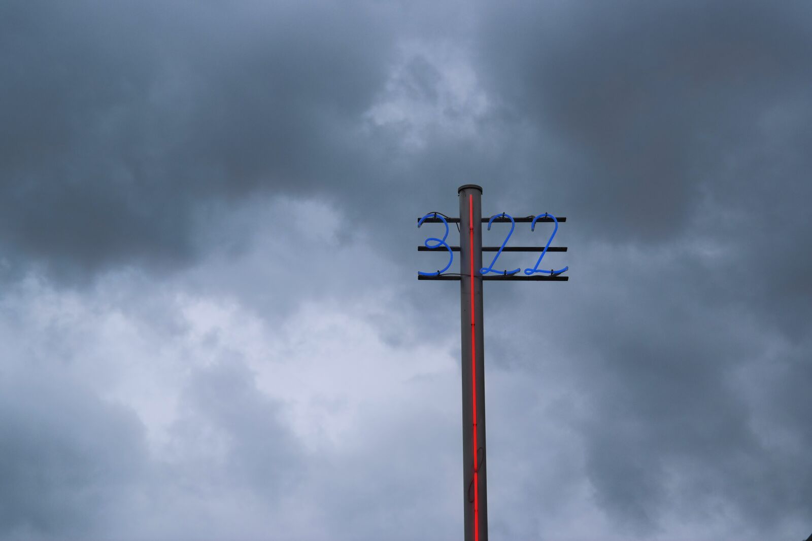 Samsung NX300 sample photo. Clouds, light art, thunderstorm photography