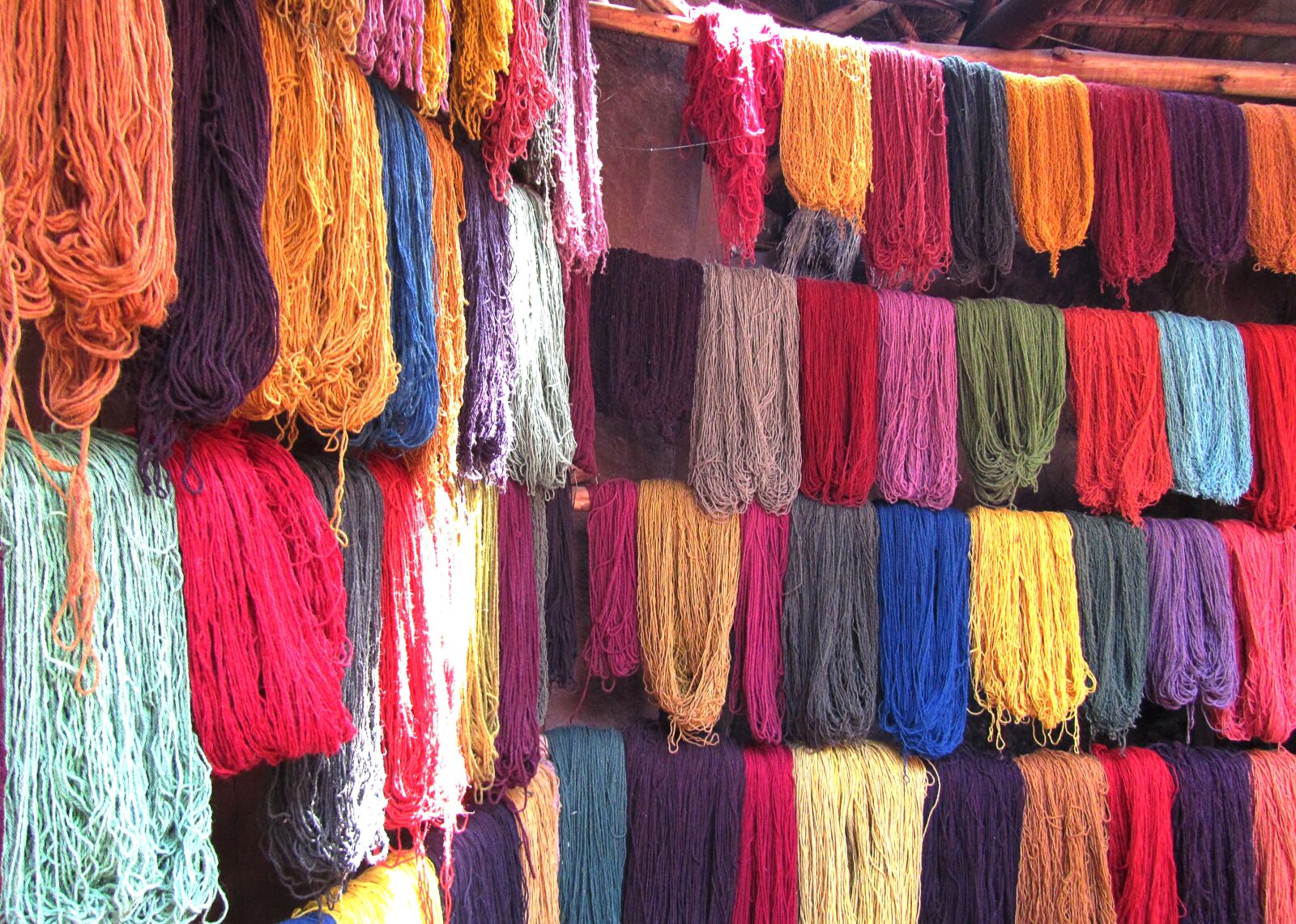 Canon PowerShot SX210 IS sample photo. Wool, colors, textures photography