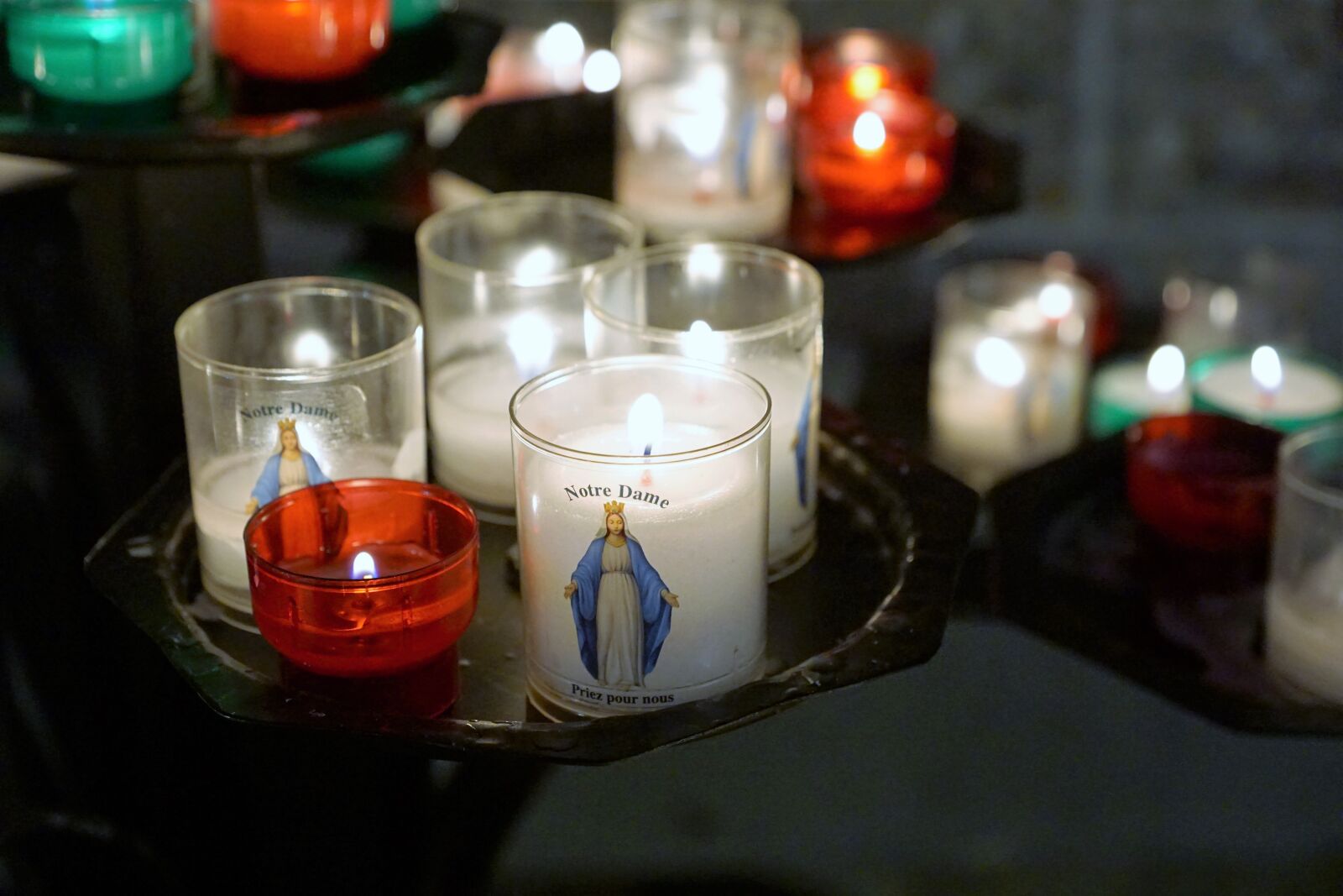 Sony ILCA-77M2 + Sony DT 16-50mm F2.8 SSM sample photo. Candles, st joseph, church photography
