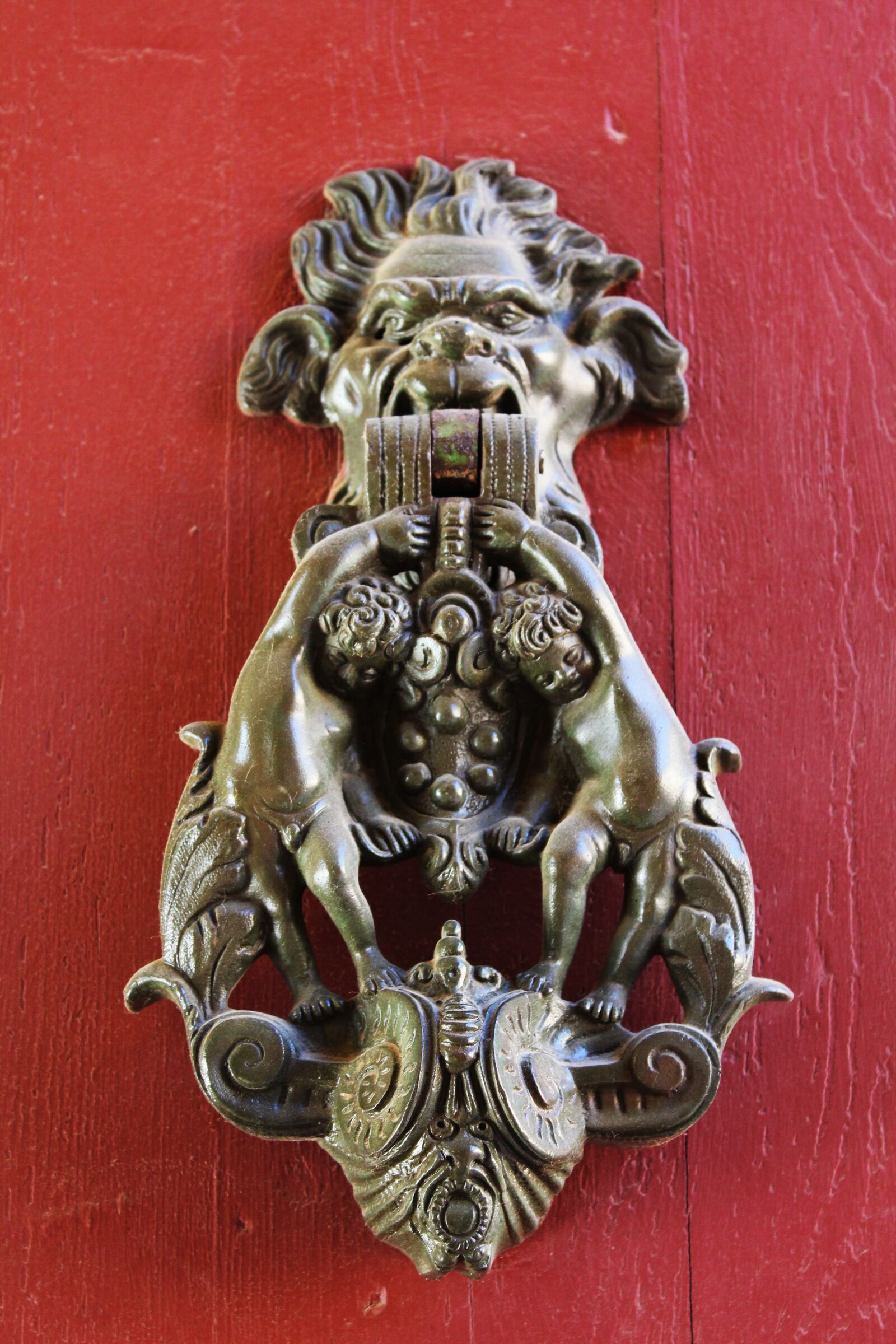 Canon EOS 1200D (EOS Rebel T5 / EOS Kiss X70 / EOS Hi) sample photo. Knocker, knocker bronze, door photography