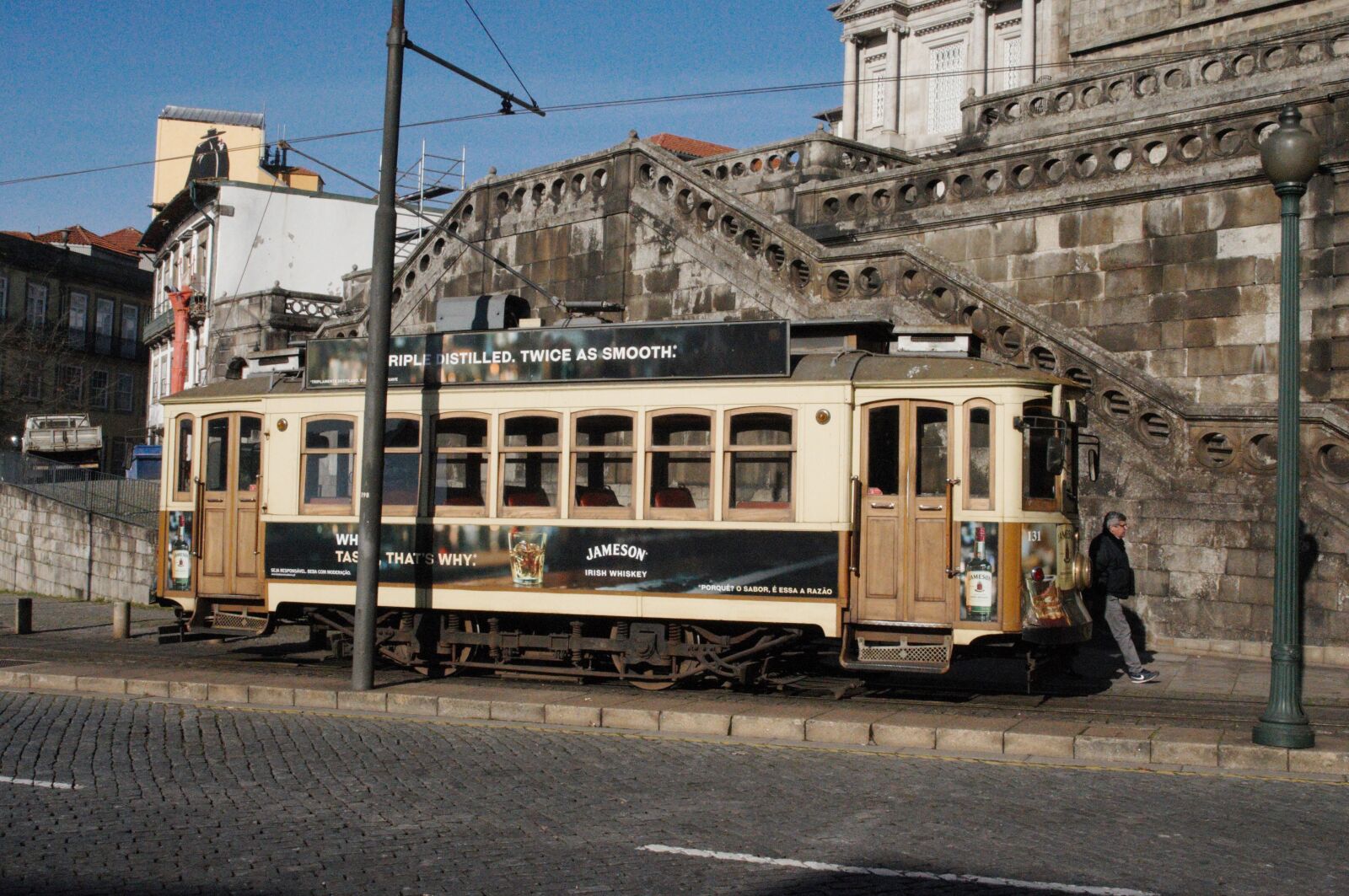 Nikon D300 sample photo. Old tram, historical tram photography