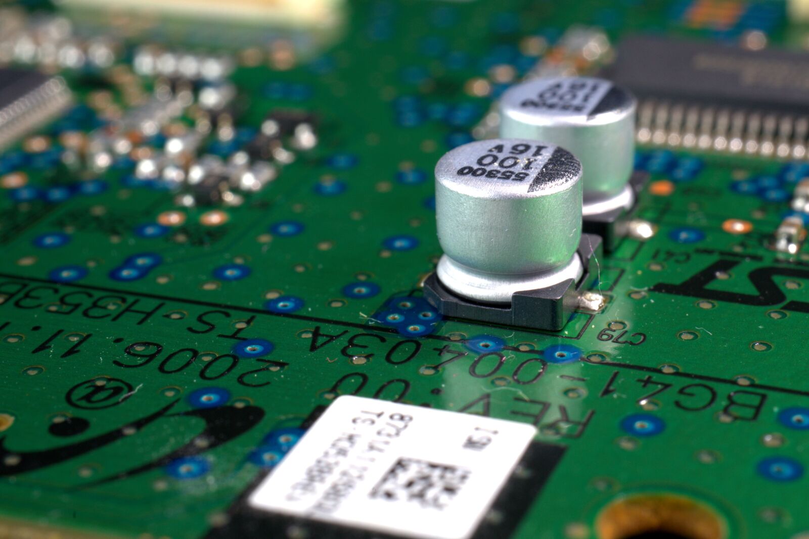 Sony a7 II + Sony FE 50mm F2.8 Macro sample photo. Board, chip, computer photography