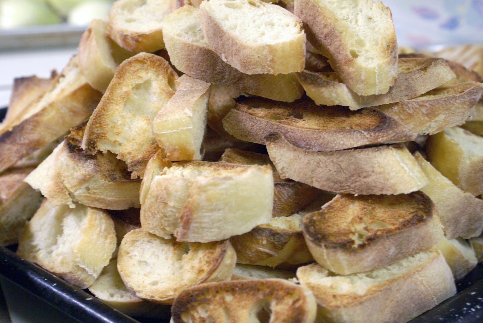 Sony Alpha DSLR-A100 sample photo. Bread, roti, food photography