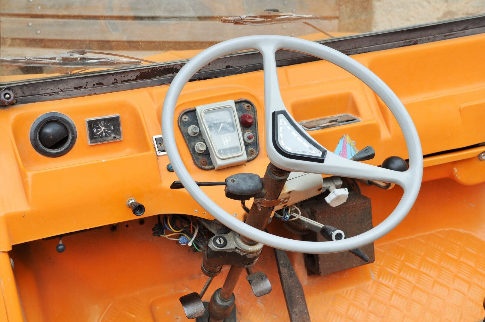 Nikon D90 sample photo. Mehari, car, orange photography
