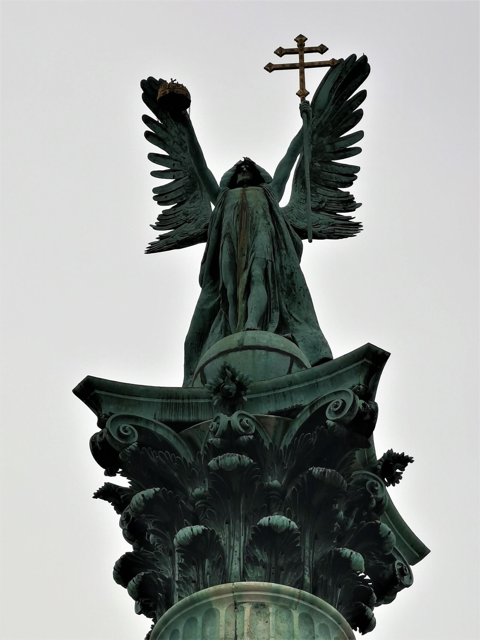 HUAWEI P30 Pro sample photo. Statue, budapest, landmark photography