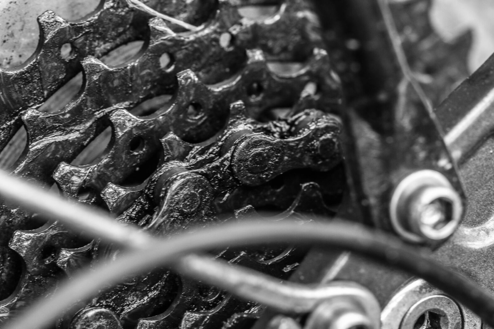 Canon EOS 7D Mark II sample photo. Bike, part, detail photography