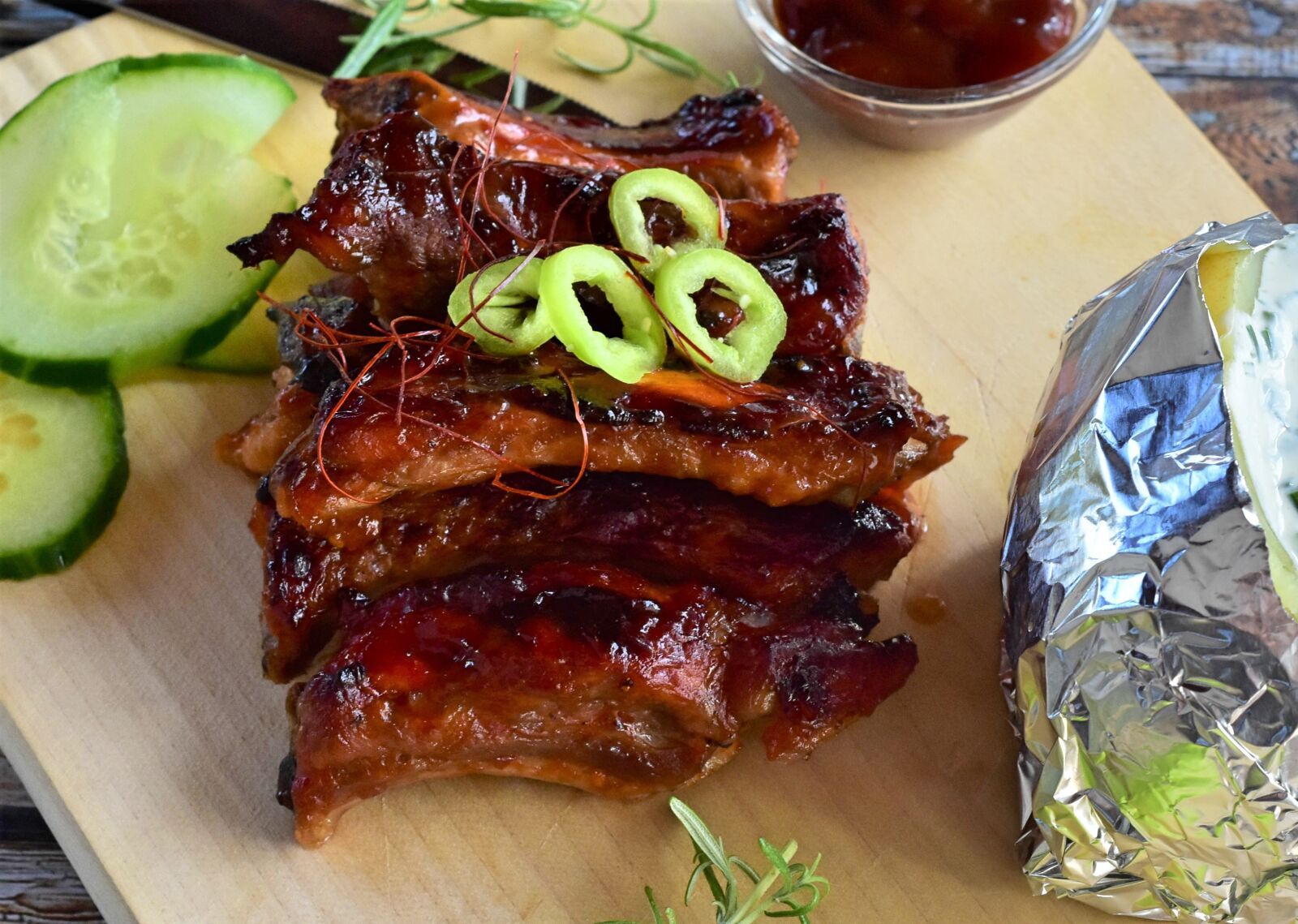 Nikon D7200 sample photo. Spare ribs, ribs, pork photography