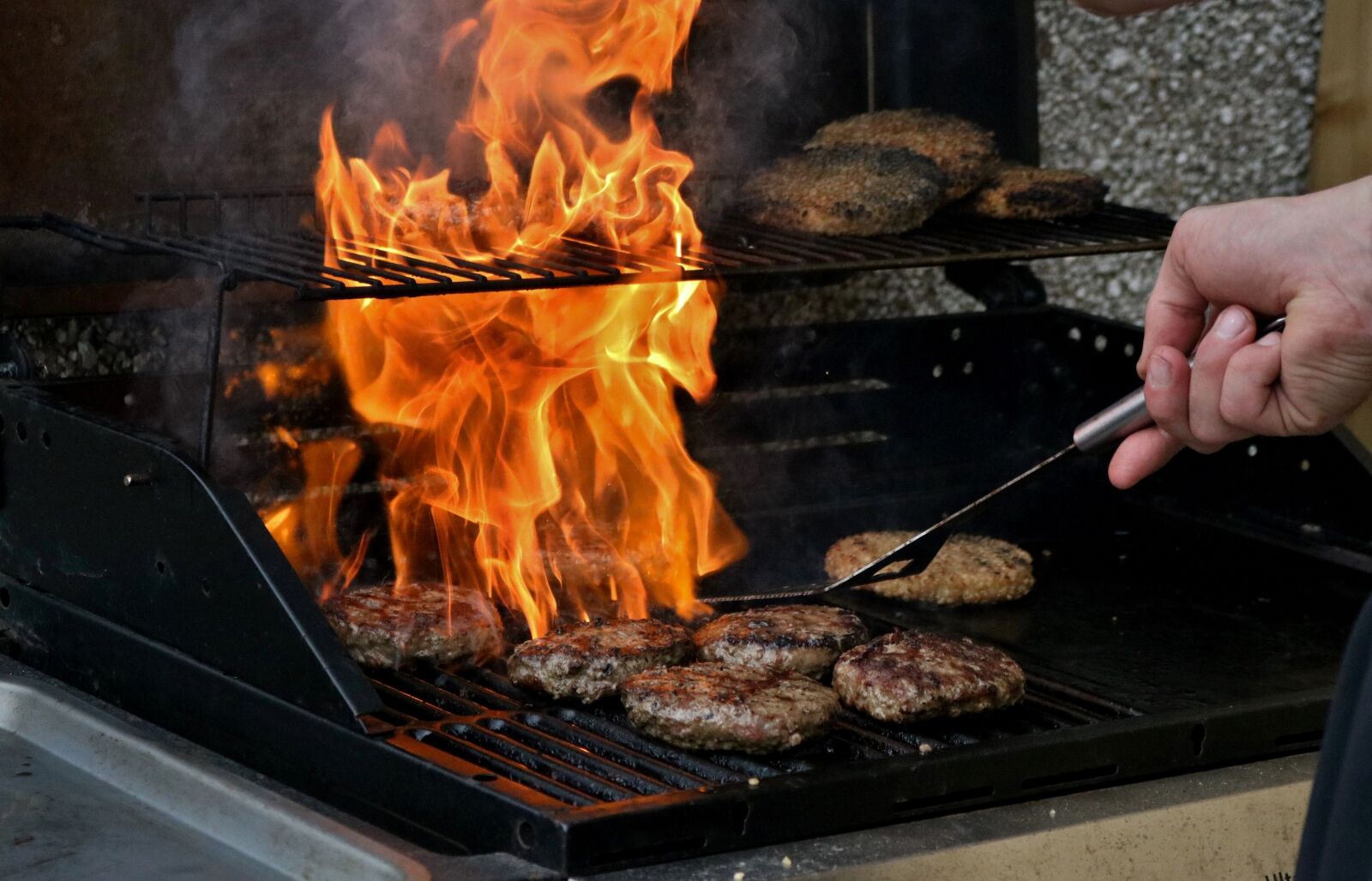 Canon EOS 750D (EOS Rebel T6i / EOS Kiss X8i) sample photo. Bbq, cook, fire photography