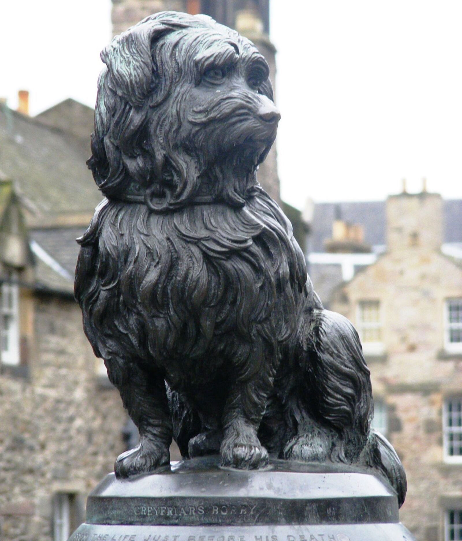 Fujifilm FinePix S5700 S700 sample photo. Bobby, edinburgh, statue photography