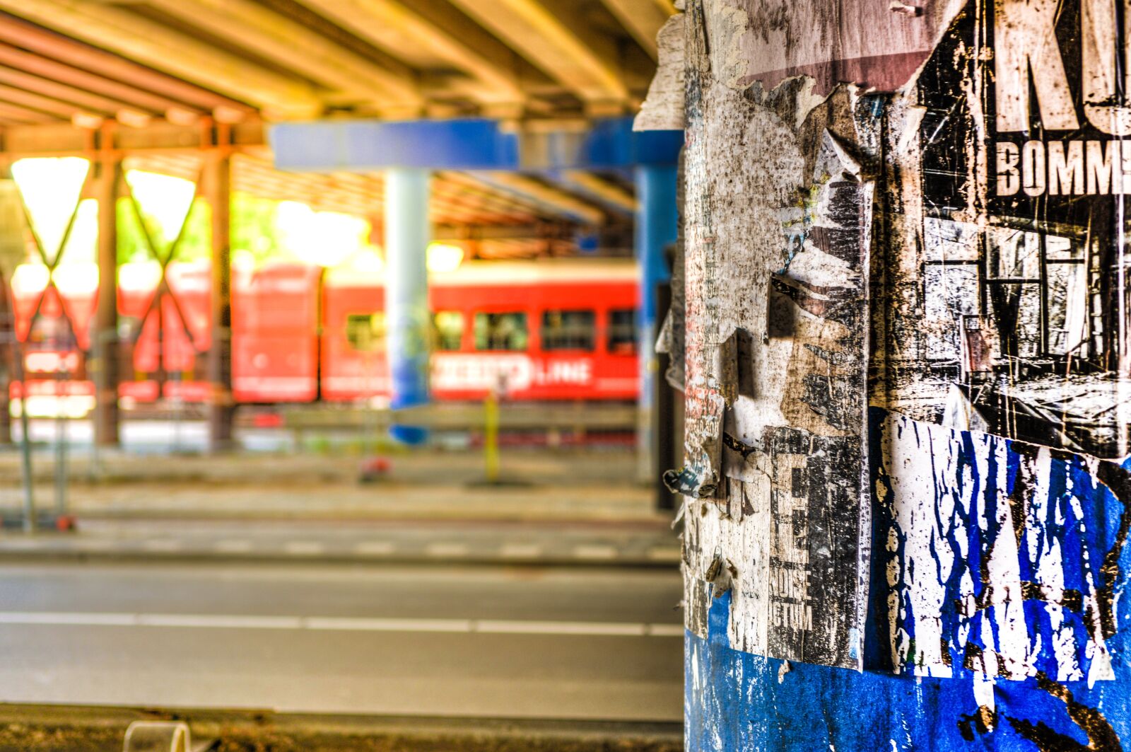 Nikon D610 sample photo. Urban, hdr, column photography