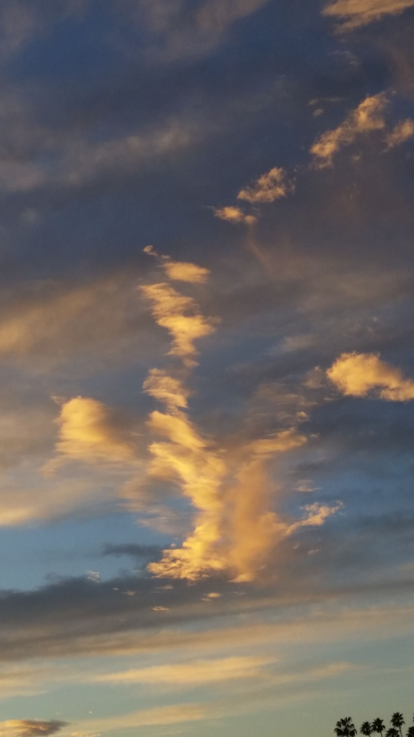 Samsung Galaxy S5 sample photo. Great clouds, beautiful sky photography