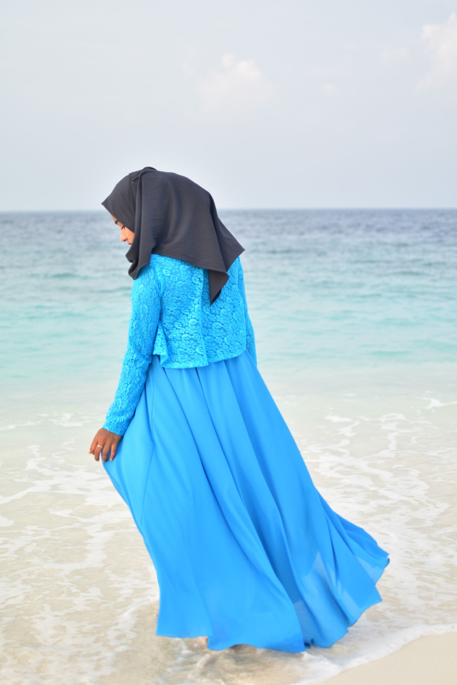 Nikon D5600 sample photo. Muslim, islam, blue photography