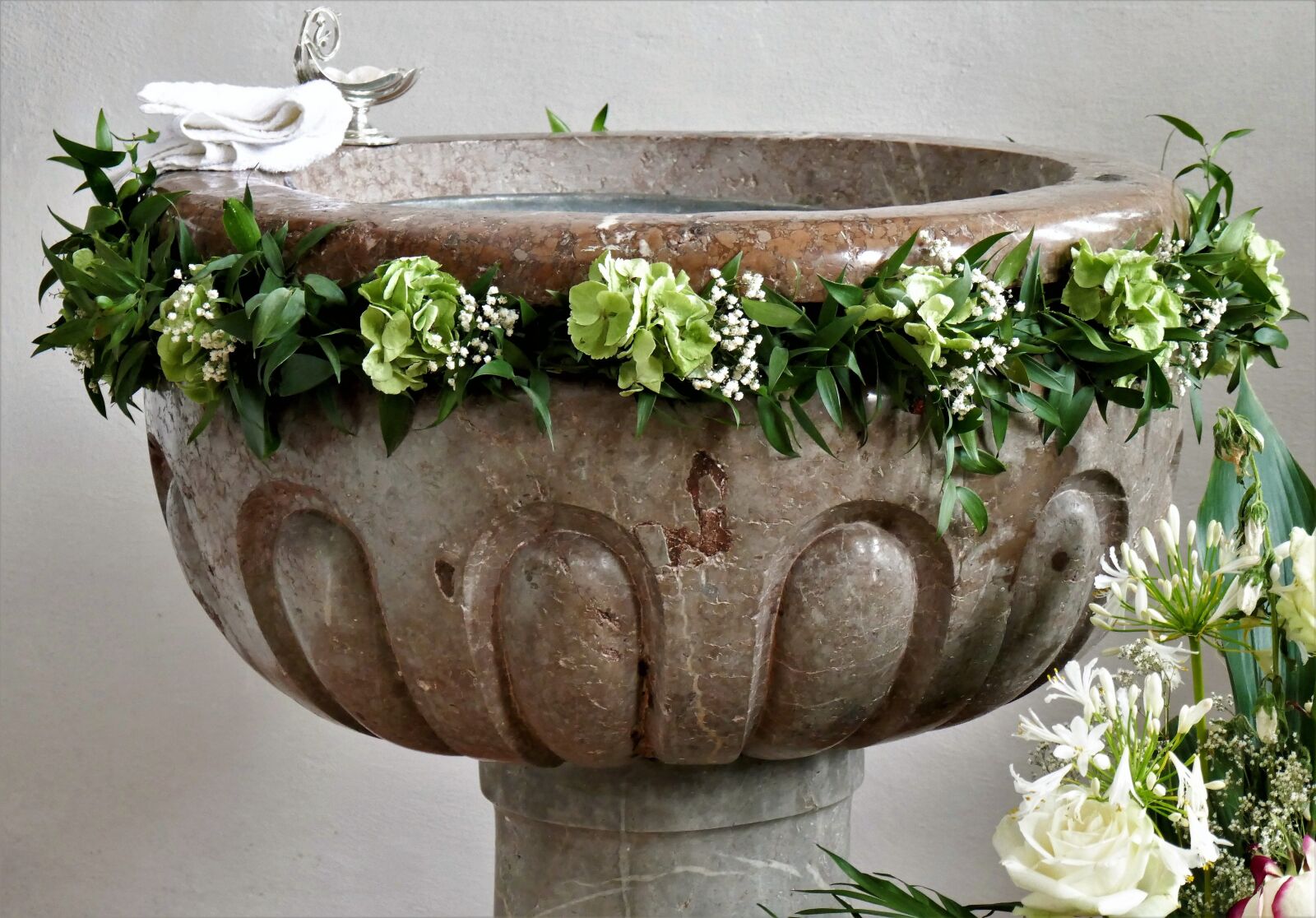 Panasonic DMC-TZ101 sample photo. Baptismal font, baptism, church photography
