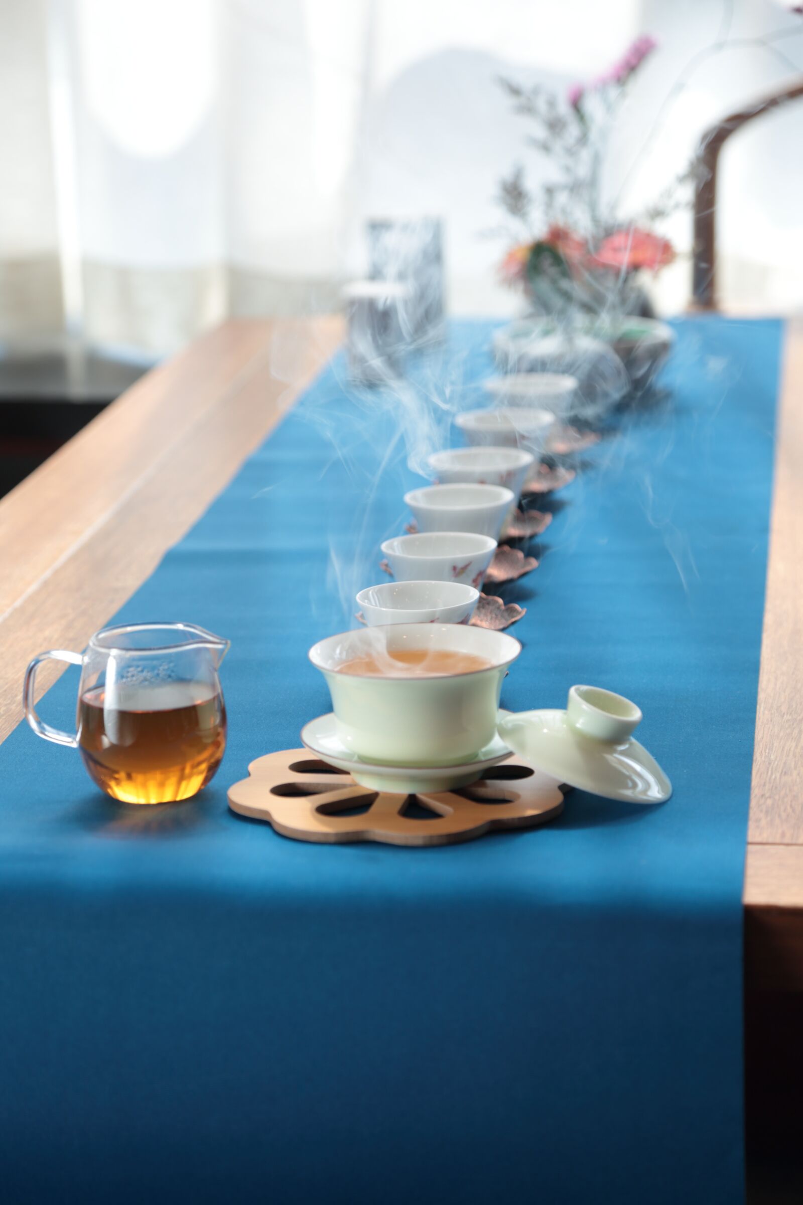 Canon EF 24-105mm F4L IS USM sample photo. Chengdu tea house, tea photography