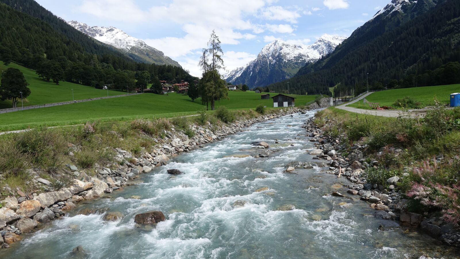 Sony Cyber-shot DSC-RX100 IV sample photo. River, monastery, graubünden photography