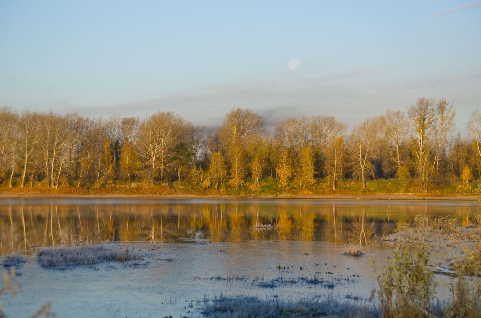 Sony Alpha DSLR-A850 sample photo. River, the first, siberia photography