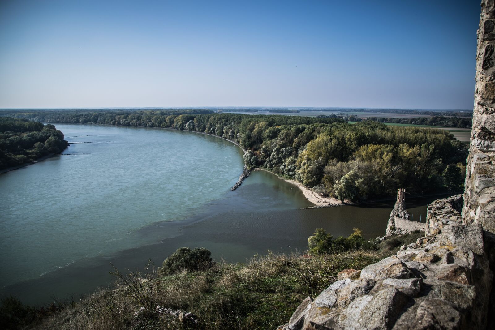 Nikon D5300 sample photo. River, confluence, castle photography