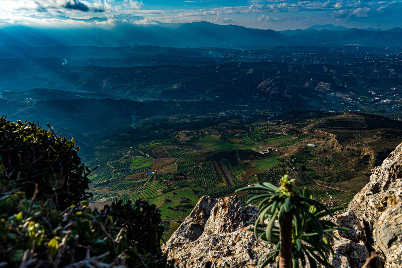Sony Alpha QX1 sample photo. Crete, panorama, mountains photography