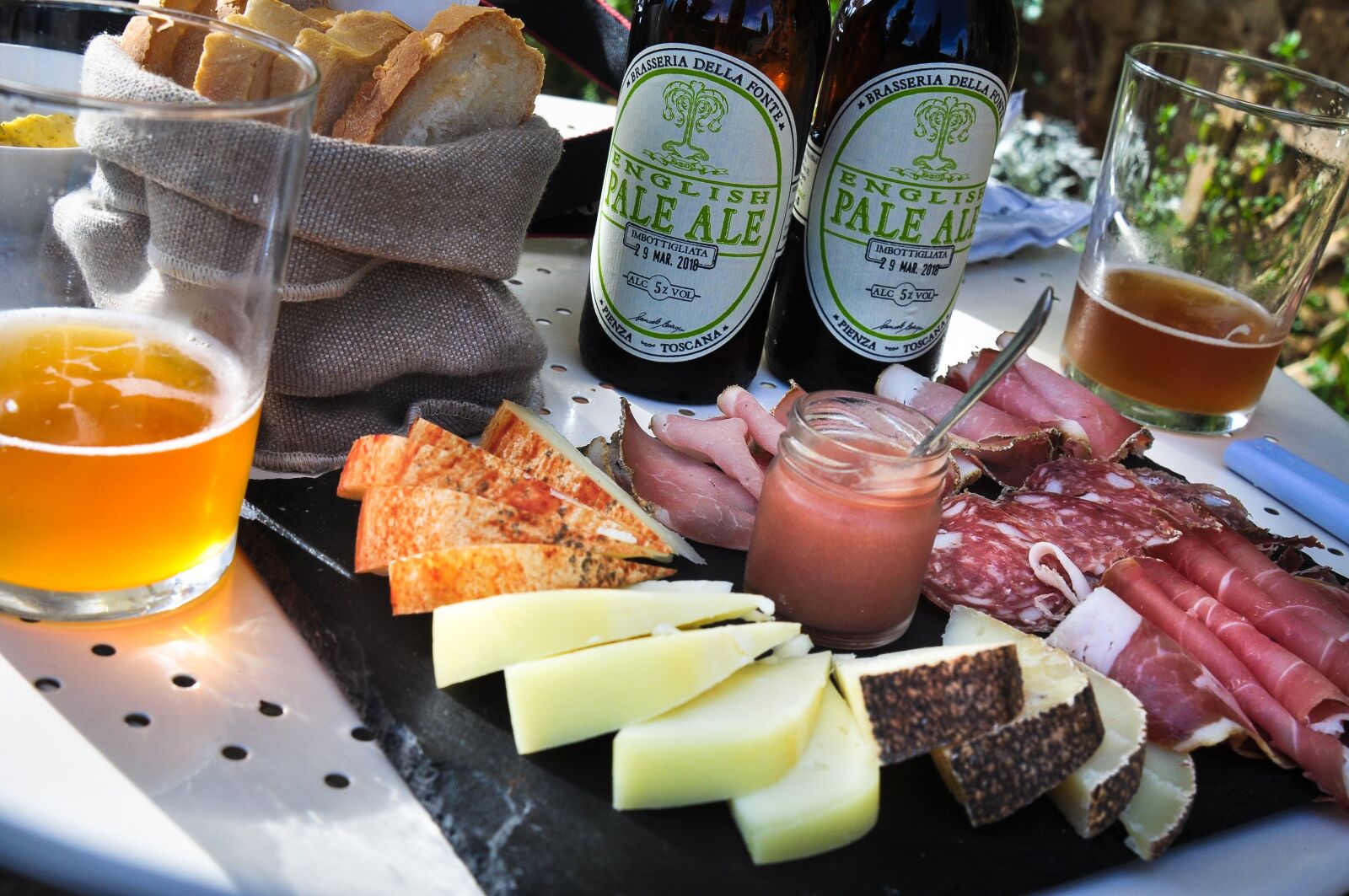 Nikon D90 sample photo. Apéro, tapas, beer photography