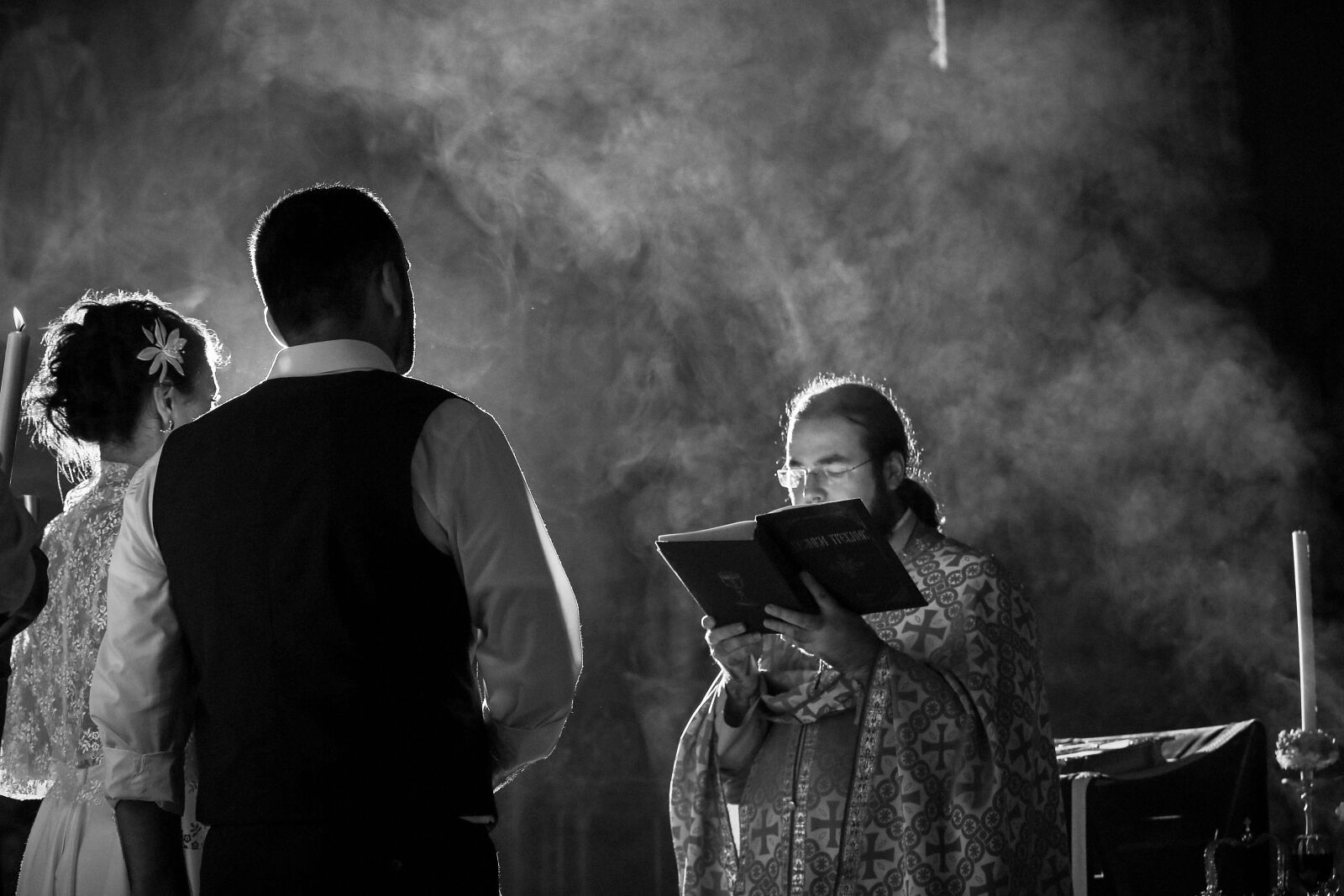 Canon EOS 5D Mark III sample photo. Priest, orthodox, wedding, marriage photography