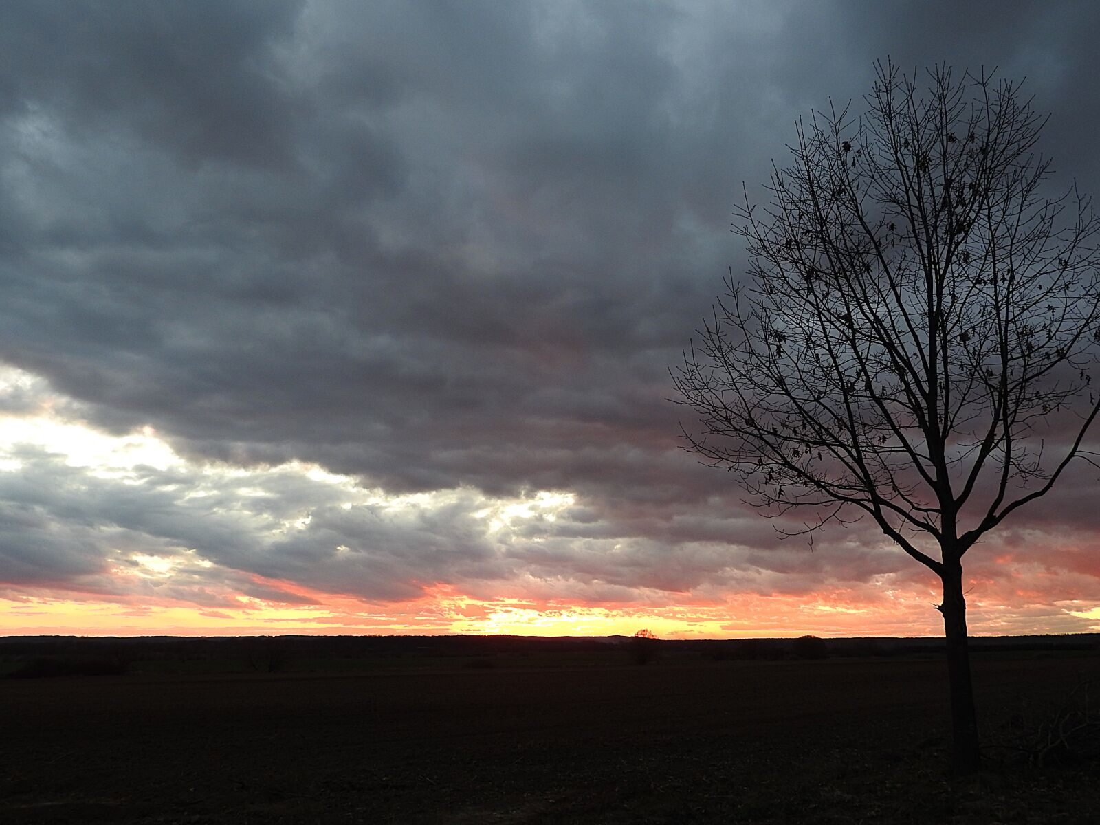 Nikon Coolpix P610 sample photo. Sunset, cloud formations, evening photography