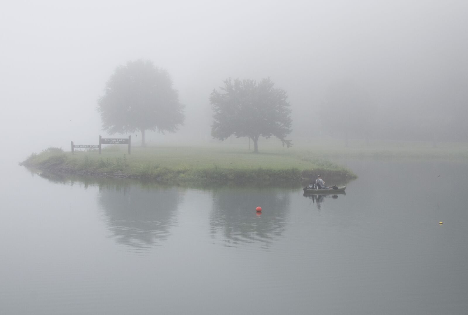 Nikon D3300 sample photo. Foggy morning fisherman, lake photography