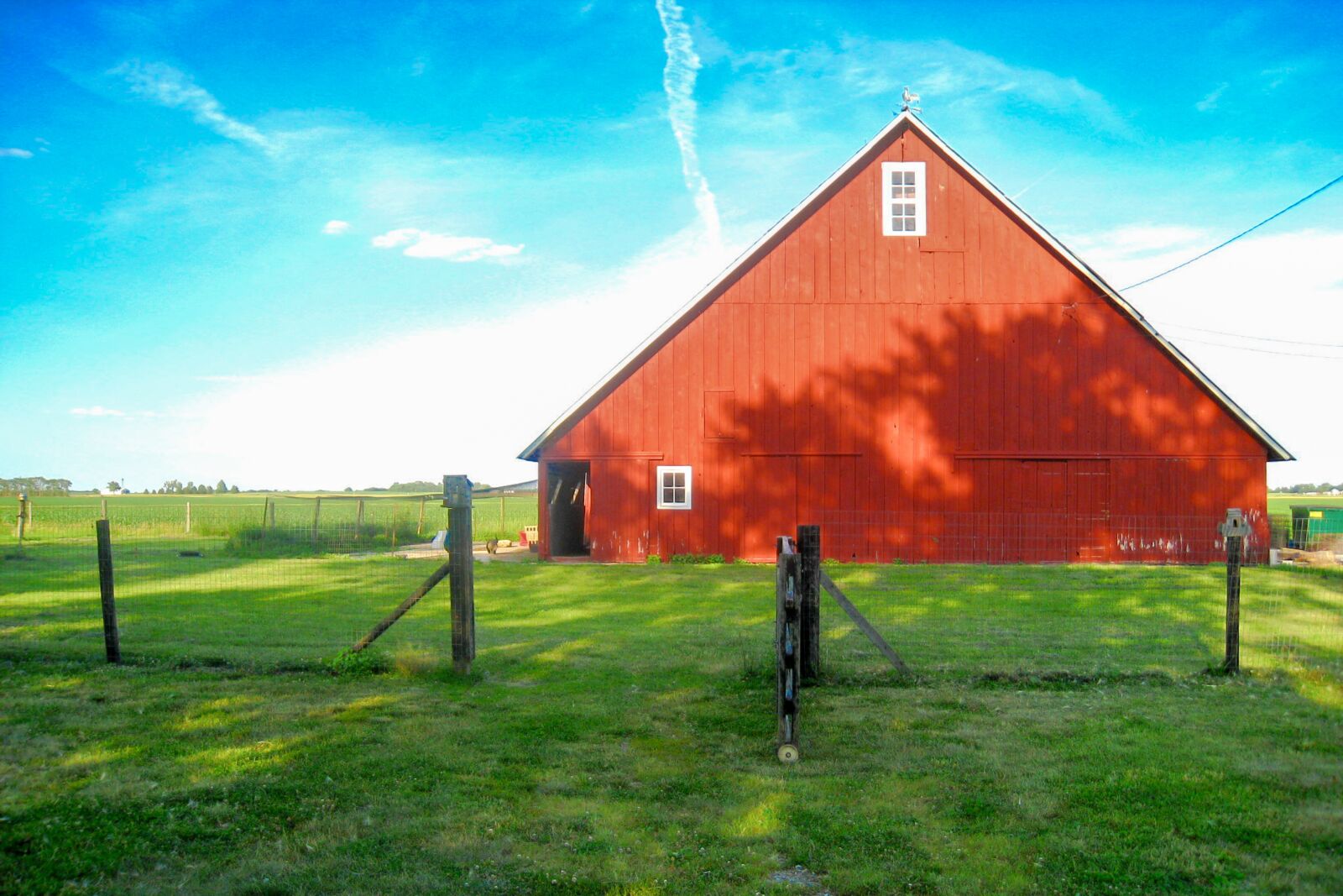 Canon POWERSHOT SD870 IS sample photo. Barn, red, farm photography