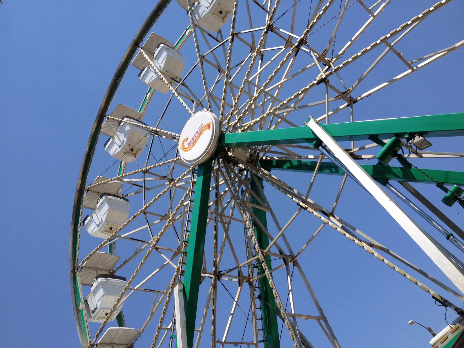 Apple iPhone 4S sample photo. Arkansas valley fair, ferris photography