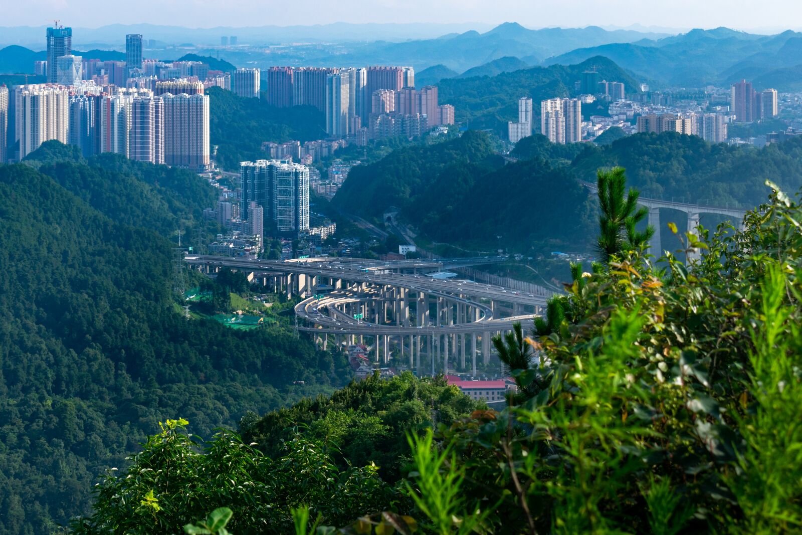 Nikon D3400 sample photo. City, cityscape, at dusk photography