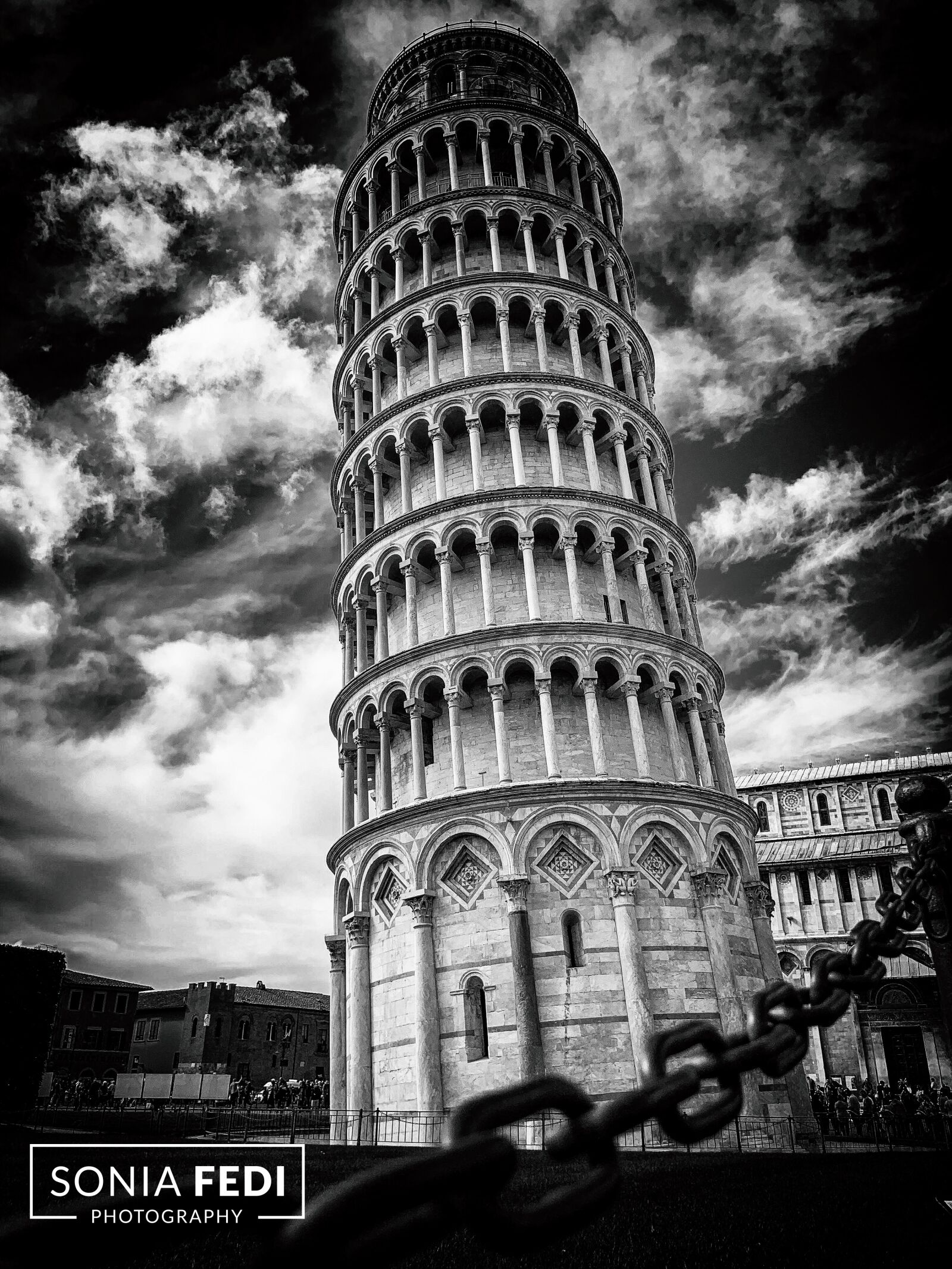 iPhone XR back camera 4.25mm f/1.8 sample photo. Pisa, torre, italy marvel photography