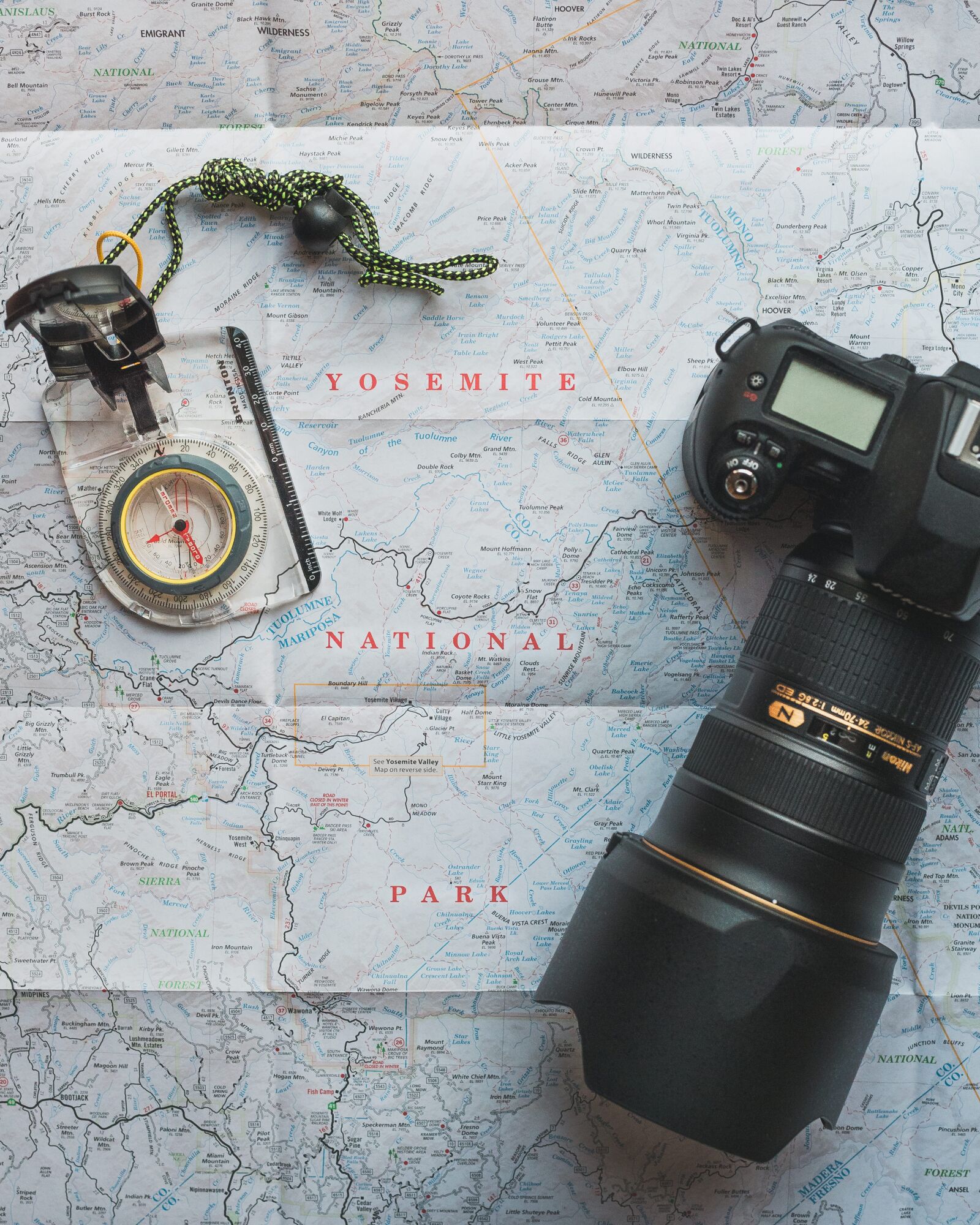 Nikon D750 sample photo. Camera, compass, exploration photography