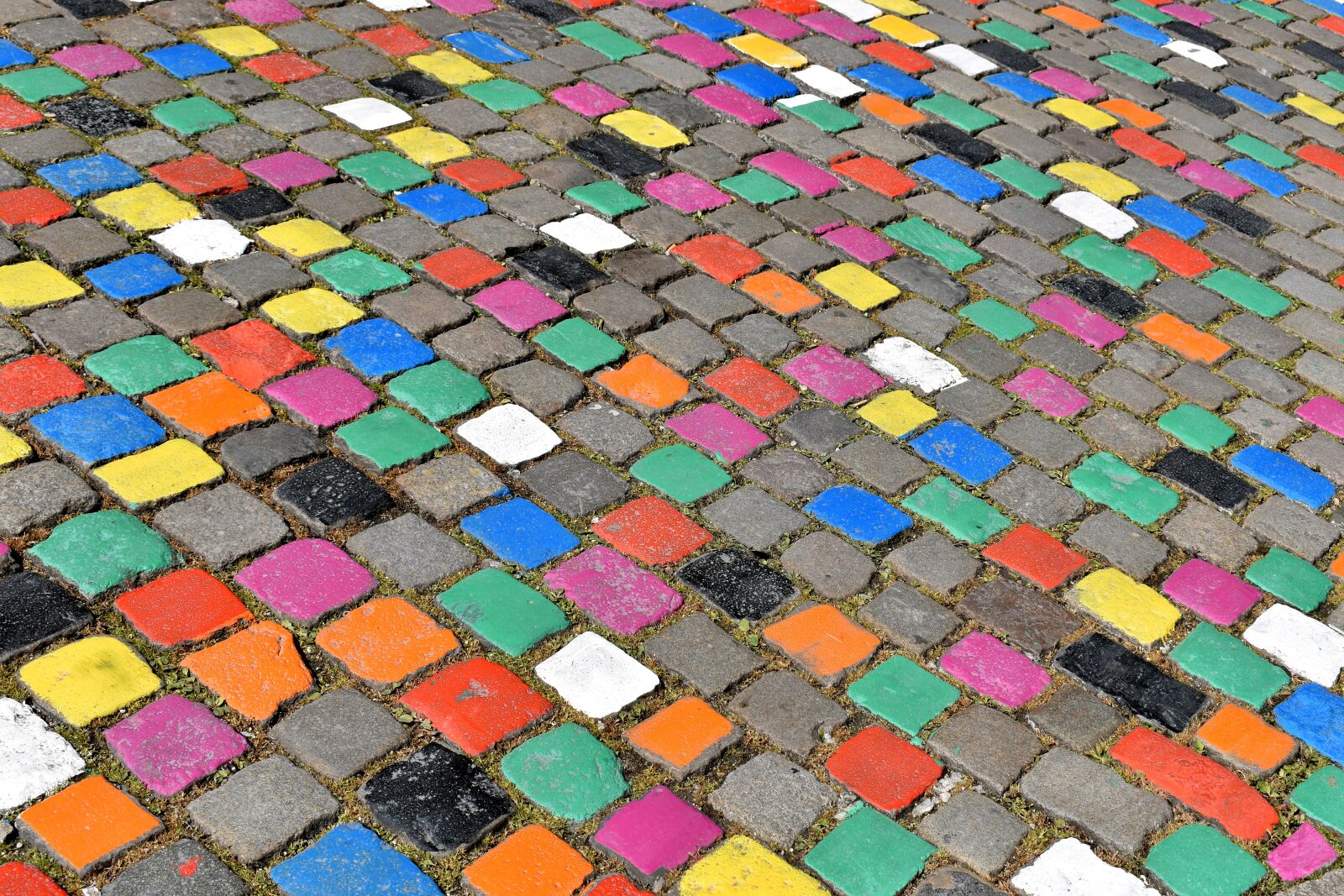 Nikon D5600 sample photo. Street, pavers, road photography