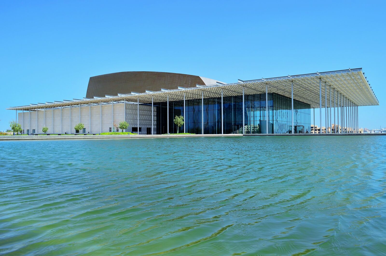 Nikon D5100 sample photo. Architecture, bahrain national theater photography