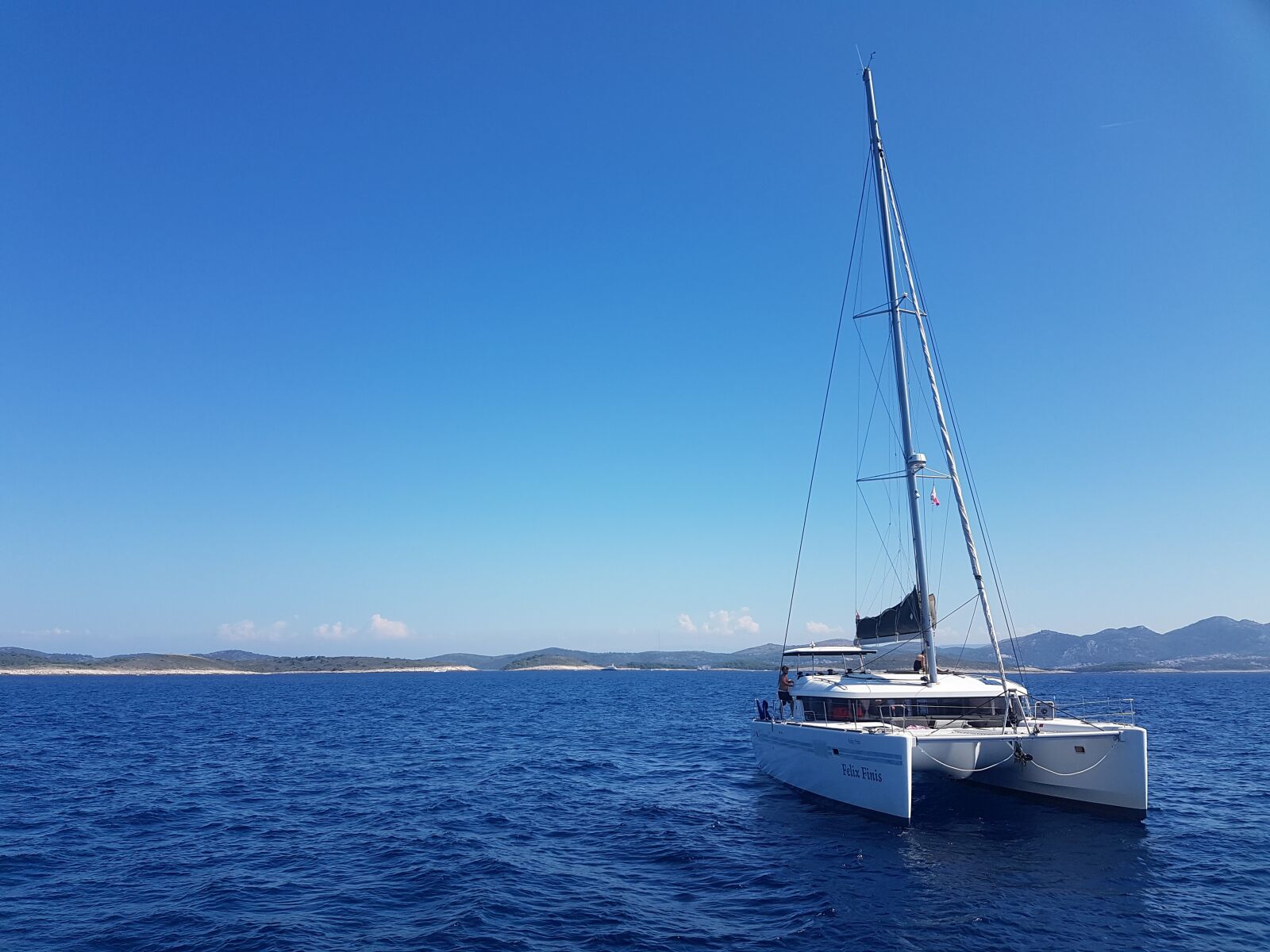 Samsung Galaxy S7 sample photo. Catamaran, yacht, sailing photography