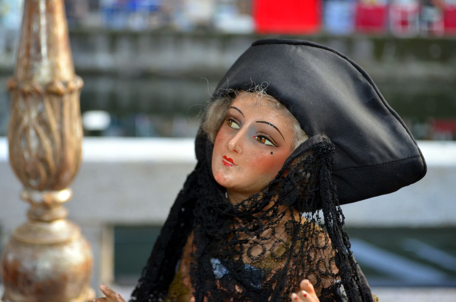 Nikon D5100 sample photo. Lady, venice, doll photography
