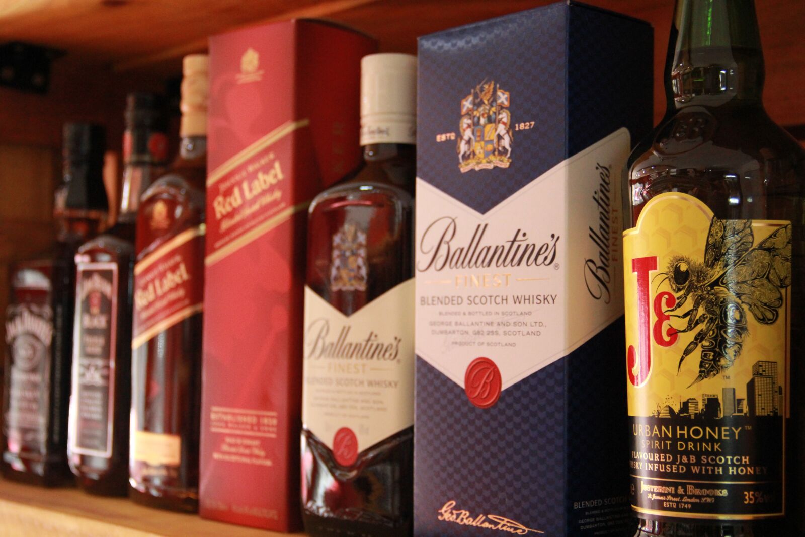 Canon EOS 60D sample photo. Whiskies, imported, alcohol photography