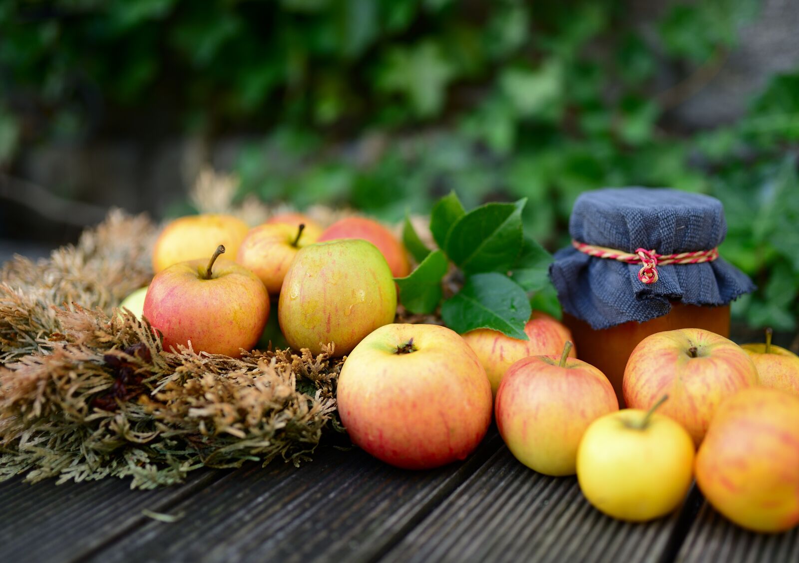 Nikon D610 sample photo. Apples, fruit, jam photography