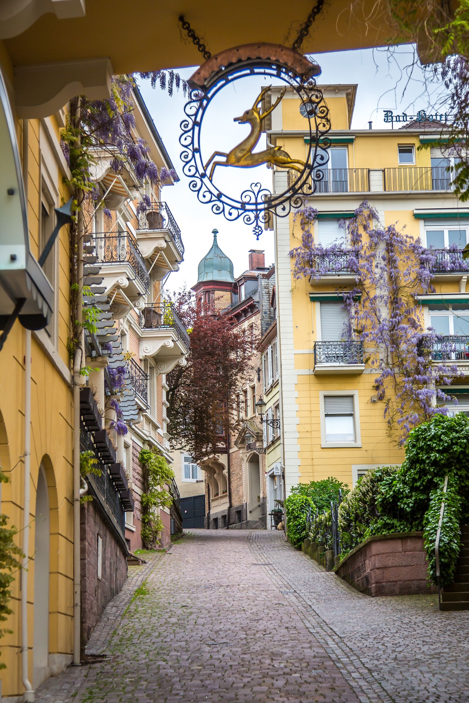 Canon EF 24-105mm F4L IS USM sample photo. Baden baden, historic center photography