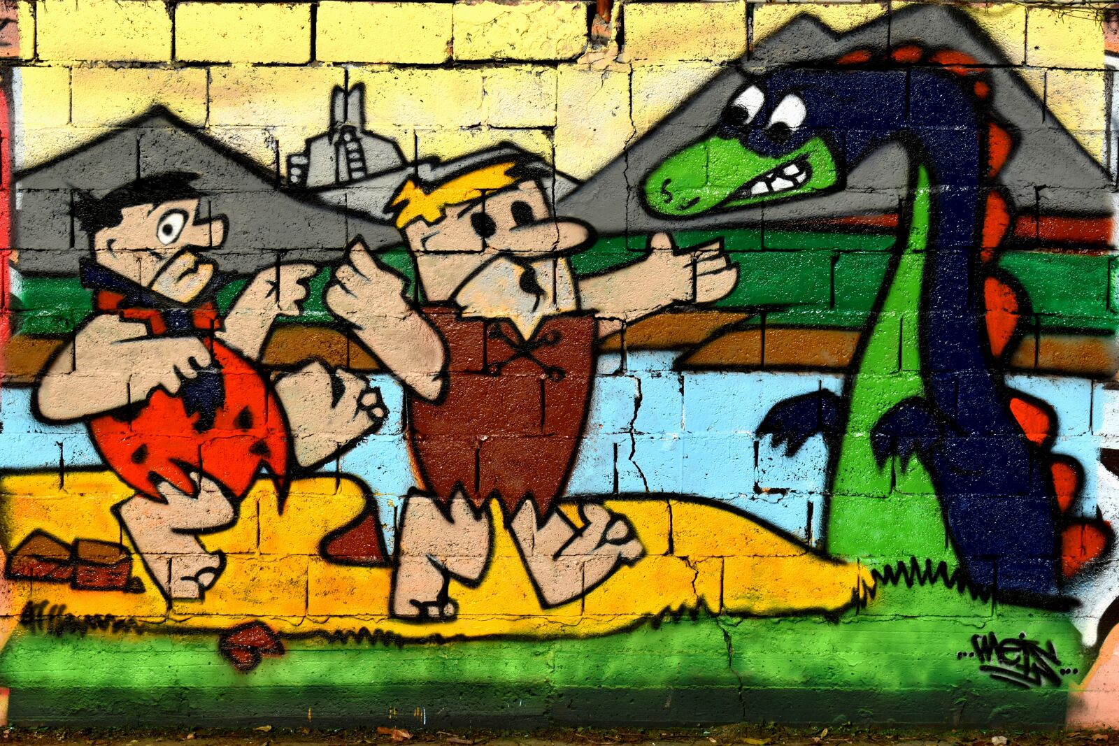 Nikon D3500 sample photo. Graffiti, art, comics photography