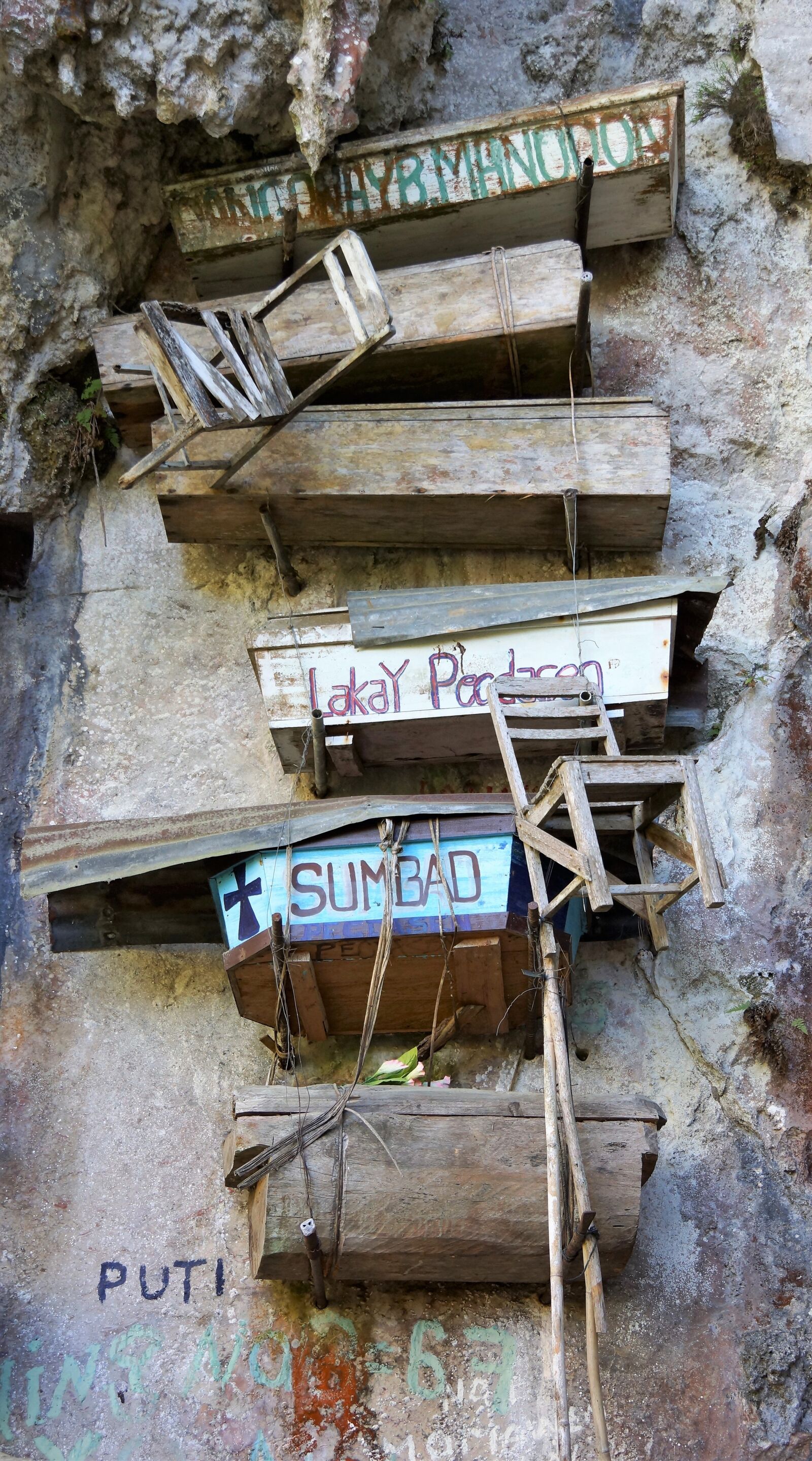 Sony Alpha NEX-7 sample photo. Hanging coffins, sagada, philippines photography