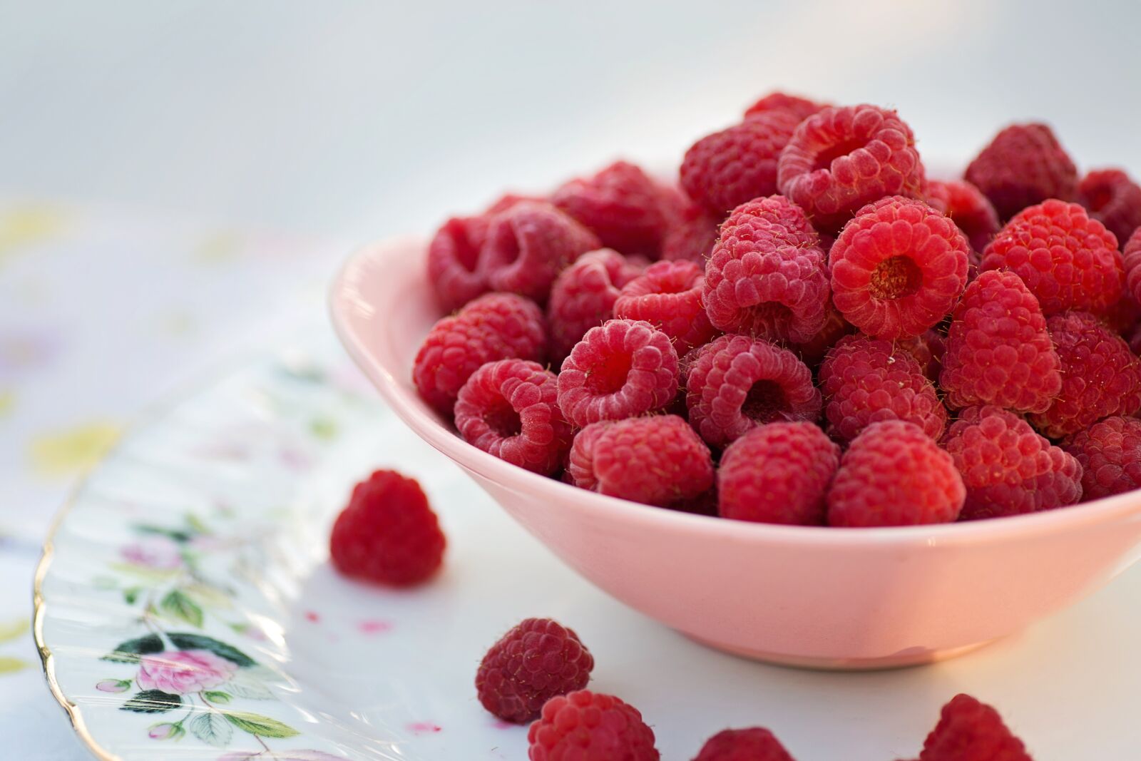 Canon EOS 5D Mark III sample photo. Raspberries, breakfast, summer photography