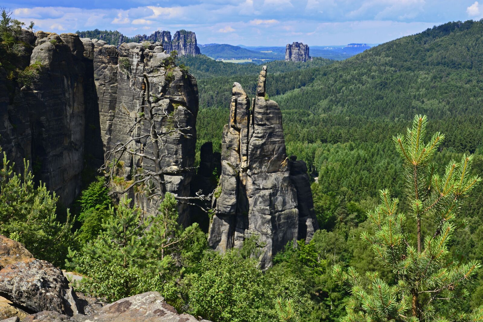 Nikon D7100 sample photo. Saxony, mountains, nature photography